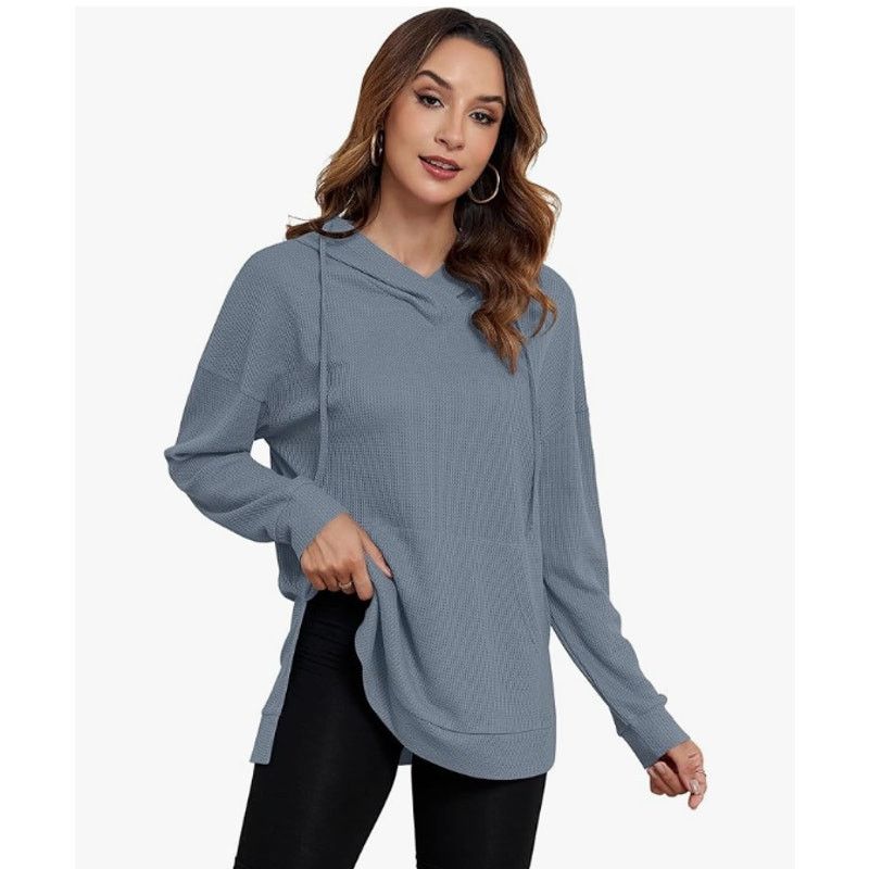 The Unbranded Brand Women's Sweater Gray-Blue SIZE 2XL Polyester/Spandex Size XXL / US 16-18 / IT 52-54 - 4 Thumbnail