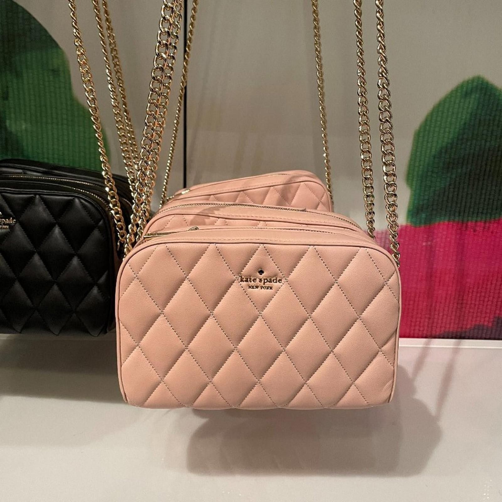 Other NWT kate spade Carey Smooth Quilted Leather Mini Camera Bag Size ONE SIZE - 1 Thumbnail