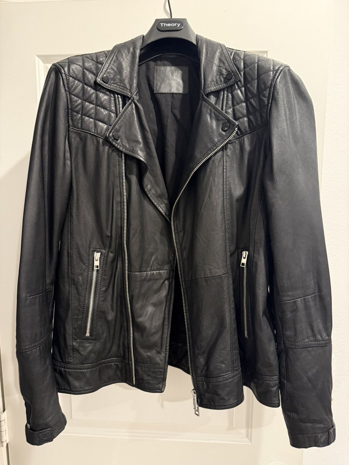 Allsaints Allsaints Kushiro Leather Jacket Size US M / EU 48-50 / 2 - 1 Thumbnail