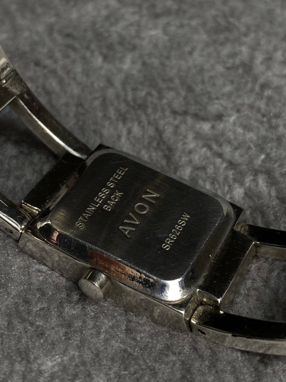 Vintage Futuristic Vintage Bracelet Watch Silver Tone Work 100% Size ONE SIZE - 4 Thumbnail