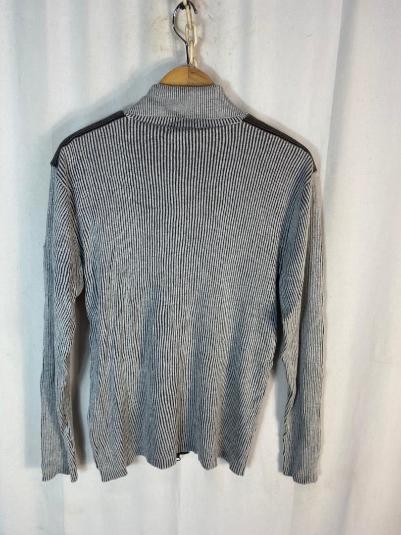 Japanese Brand Unisex 🔥Intermezzo knit zipper sweater Size US M / EU 48-50 / 2 - 12 Thumbnail