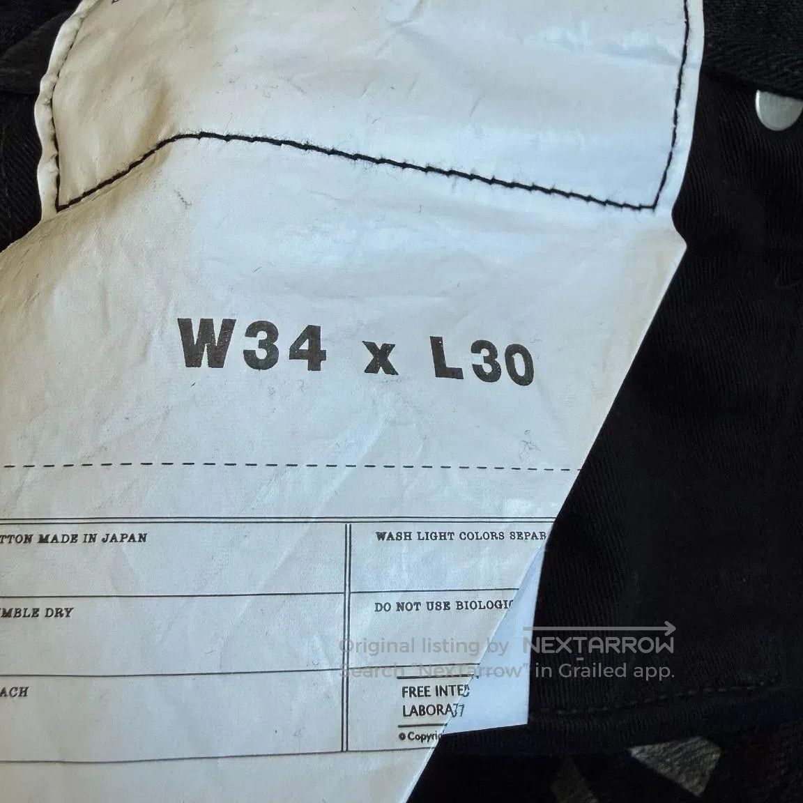 Visvim VISVIM 20SS Social Sculpture Black DMGD. Size US 34 / EU 50 - 7 Thumbnail