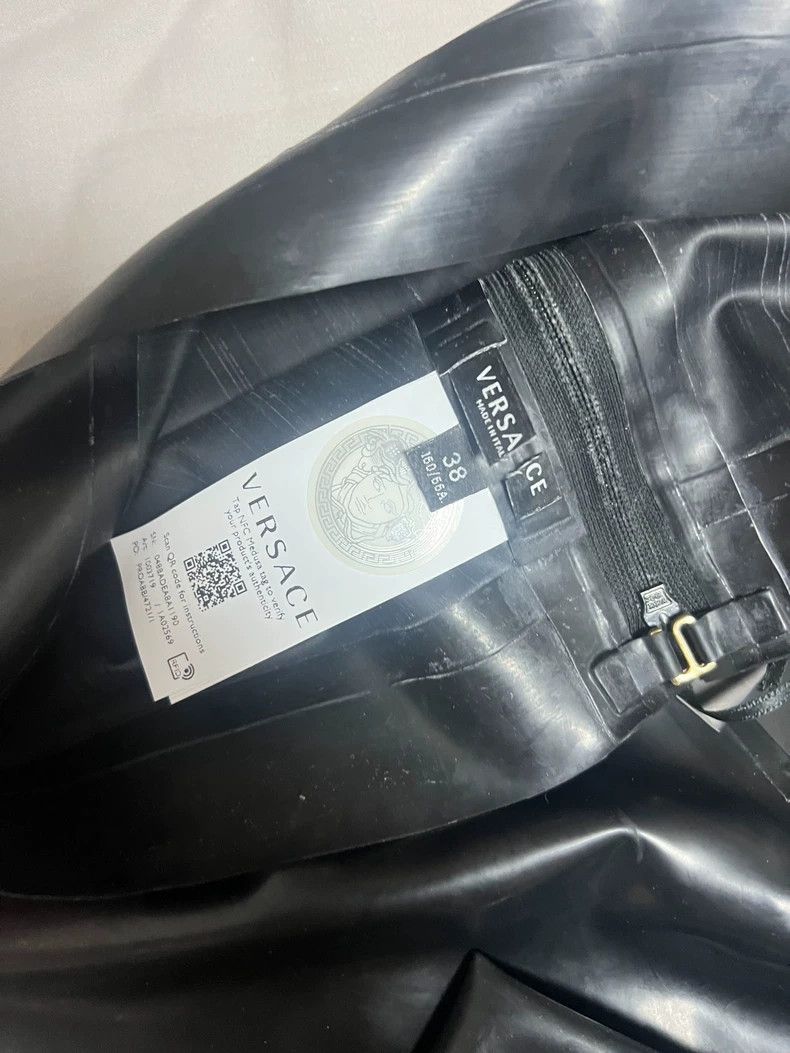 Versace Versace Women's rubber leggings Size 37" - 4 Thumbnail
