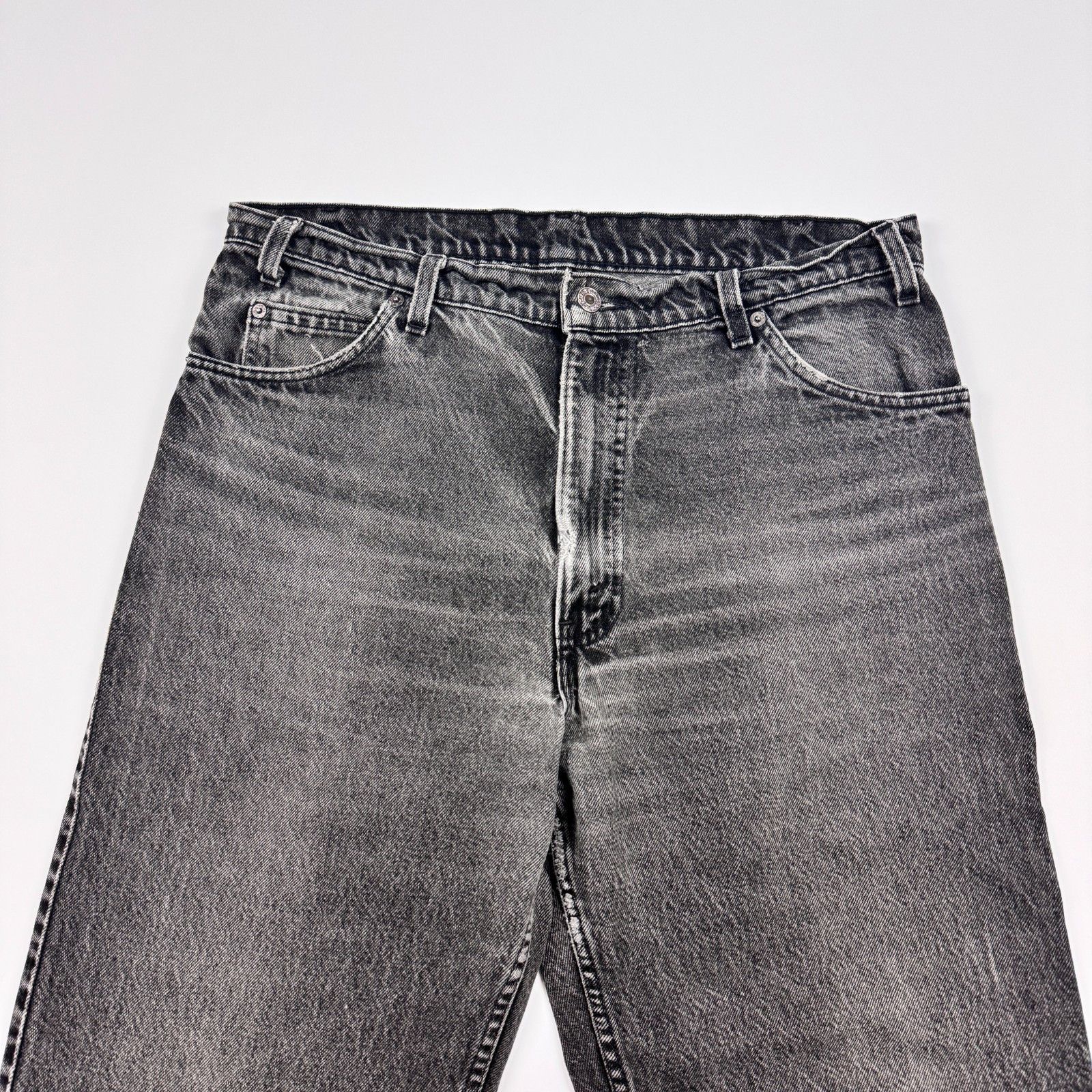 Levi's Vtg Levi's 550 Orange Tab USA Faded Black Jeans 36 Size US 36 / EU 52 - 14 Thumbnail