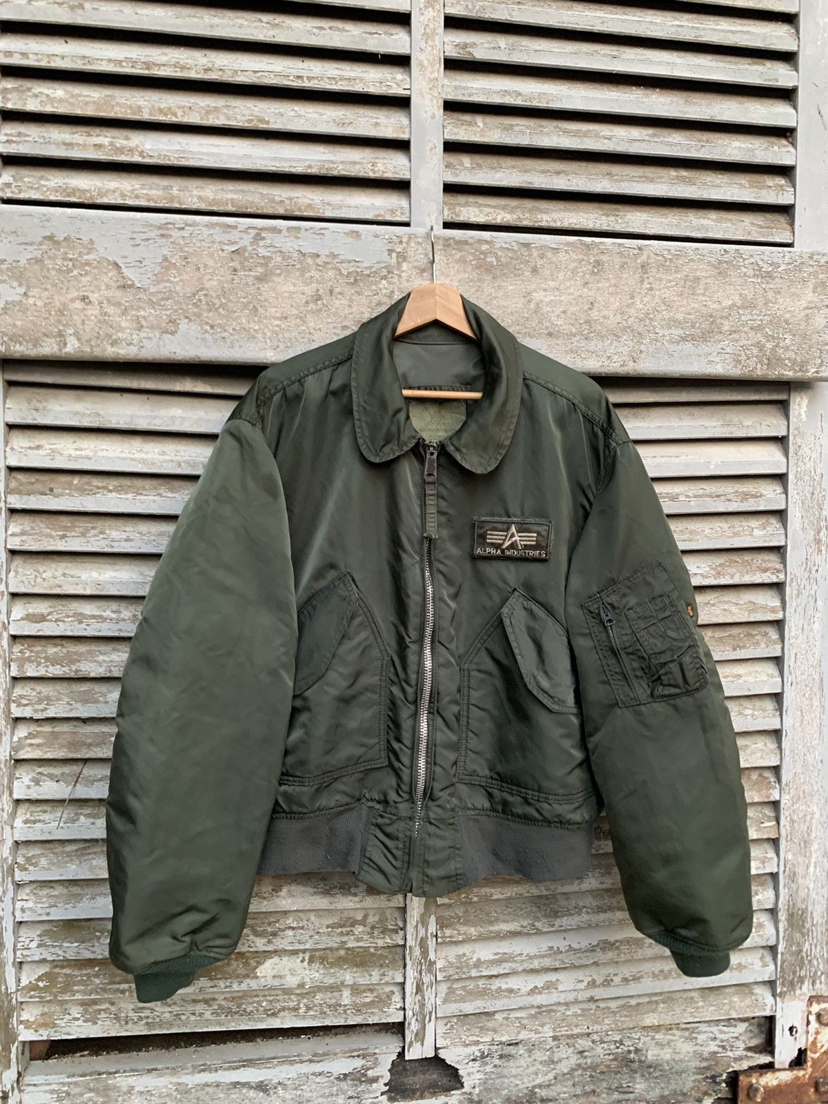 Alpha Industries VINTAGE ALPHA INDUSTRIES MA1 MAN INTERMEDIATE BOMBER JACKET Size US XL / EU 56 / 4 - 2 Thumbnail