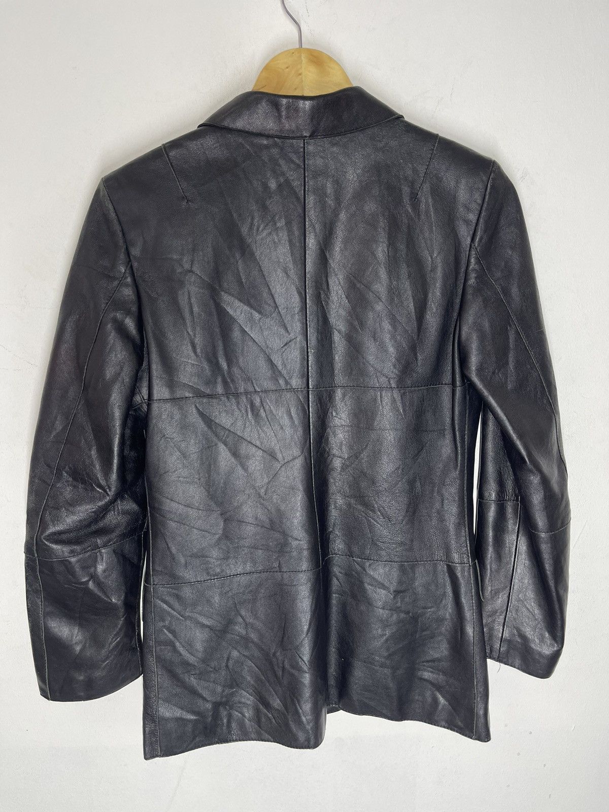 Vera Pelle × Vintage VINTAGE VERA PELLE LEATHER COAT 42 Size M / US 6-8 / IT 42-44 - 2 Thumbnail