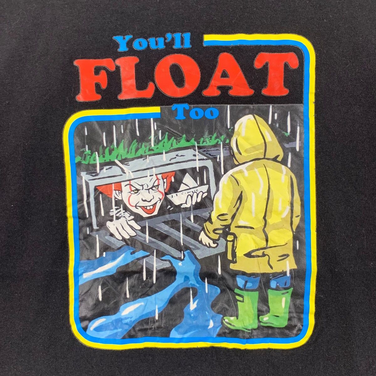 Gildan IT MOVIE FILM You’ll Float Too Scene Horror Tee Shirt Size XXL / US 16-18 / IT 52-54 - 3 Thumbnail
