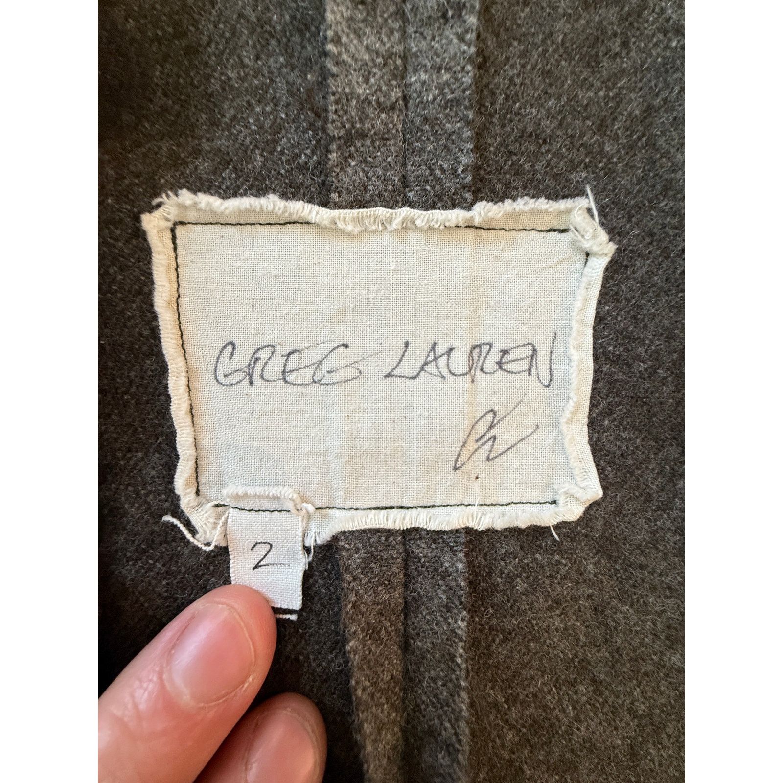 Greg Lauren Greg Lauren The Wool/Tent Dickens Mozart Jacket Size M / US 6-8 / IT 42-44 - 3 Thumbnail
