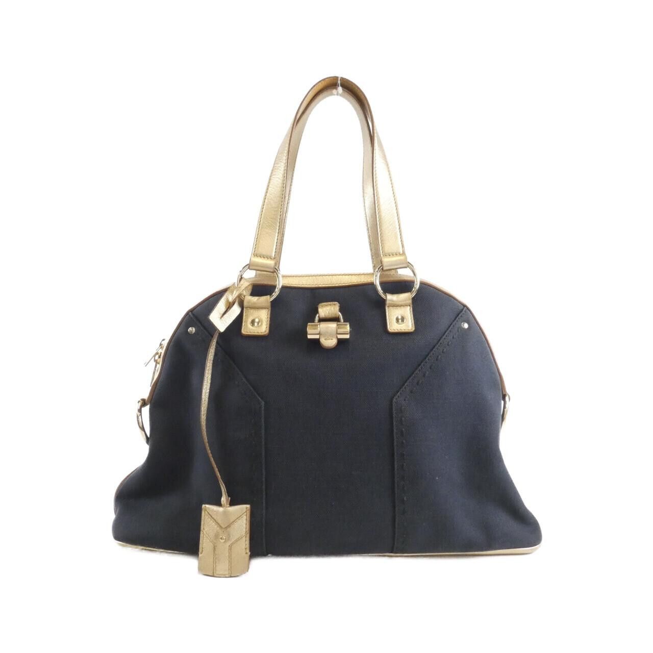 Yves Saint Laurent Yves Saint Laurent Yves Saint Laurent Muse Canvas Handbag Textile Tote Bag 156464F0ANG DUTY FREE for USA Size ONE SIZE - 1 Thumbnail
