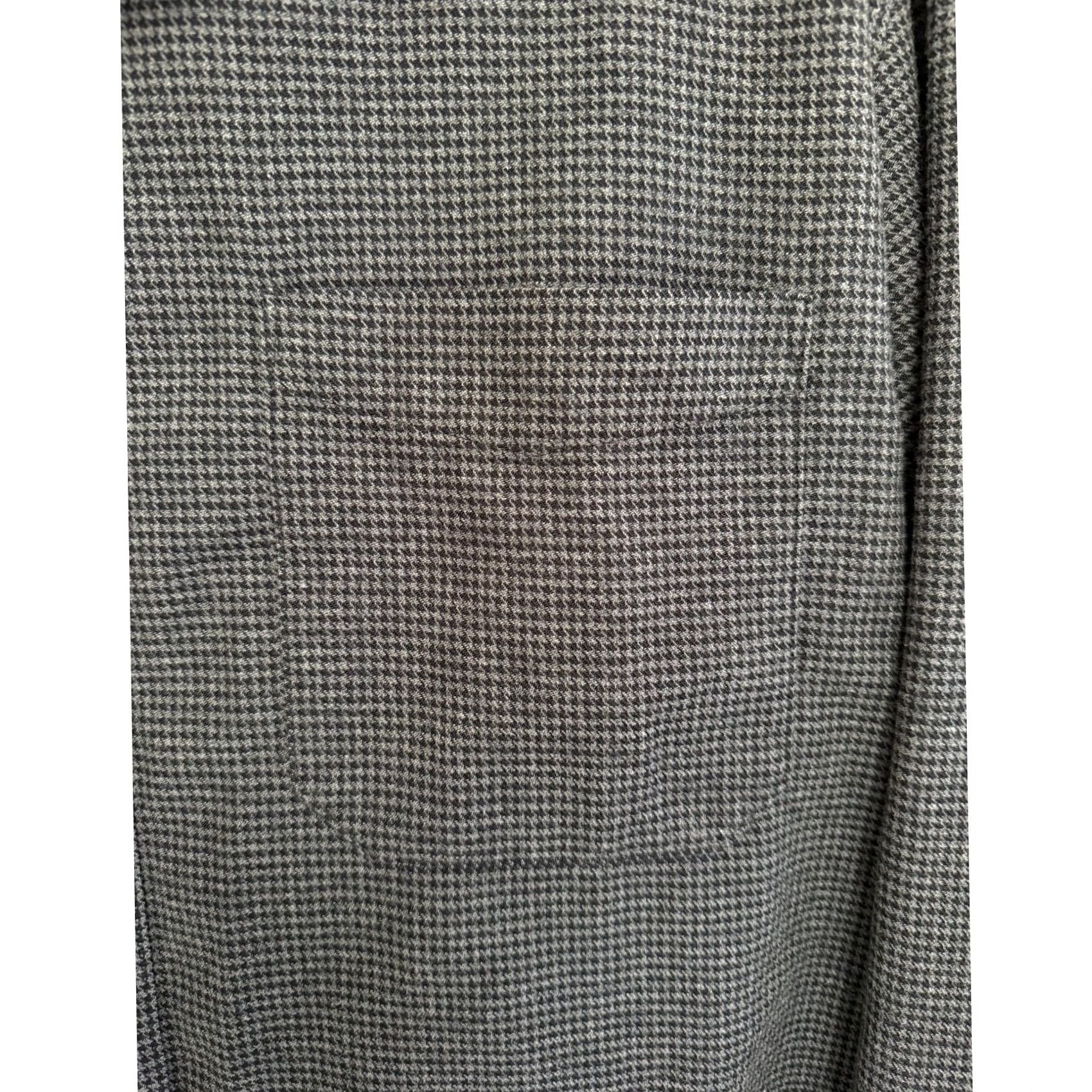 Vintage VINTAGE L.L. Bean Houndstooth Button Down Flannel Shirt XXL Men Regular Long Sleeve Gray 90s Traditional Fit Size US XXL / EU 58 / 5 - 3 Thumbnail