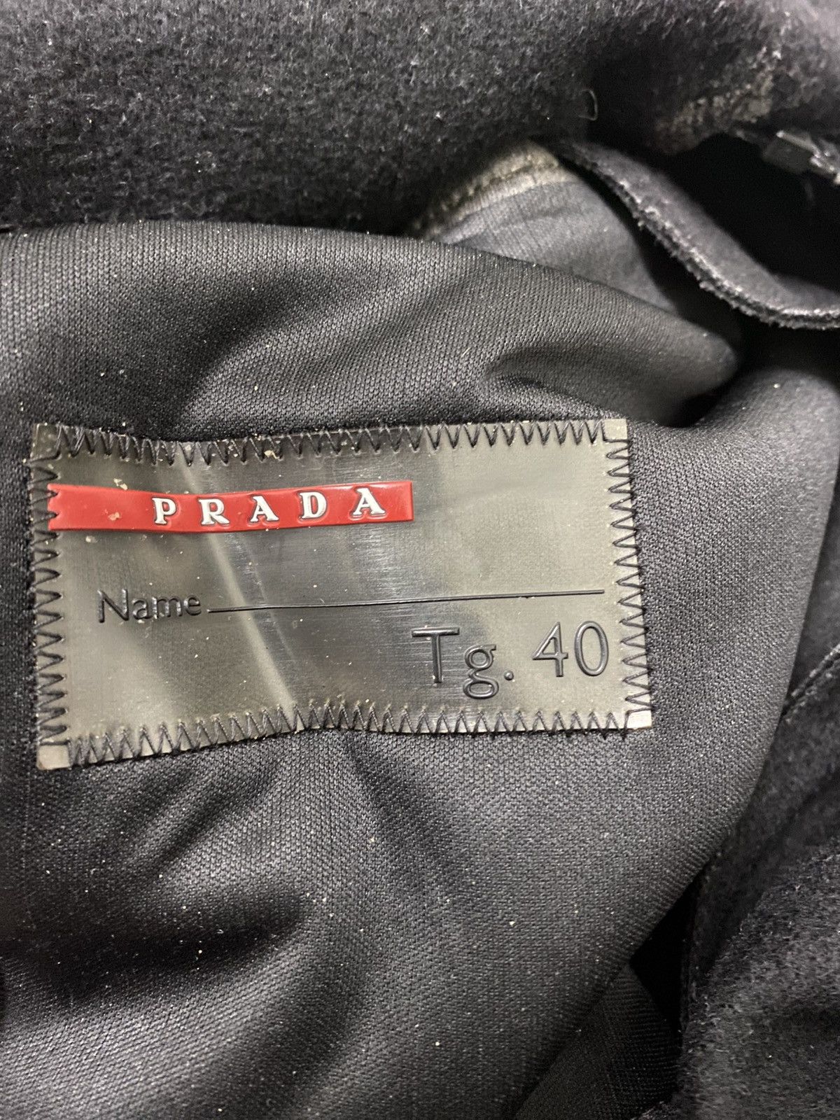 Prada Prada Long Jacket Hoodie Wool Design Size US S / EU 44-46 / 1 - 6 Thumbnail