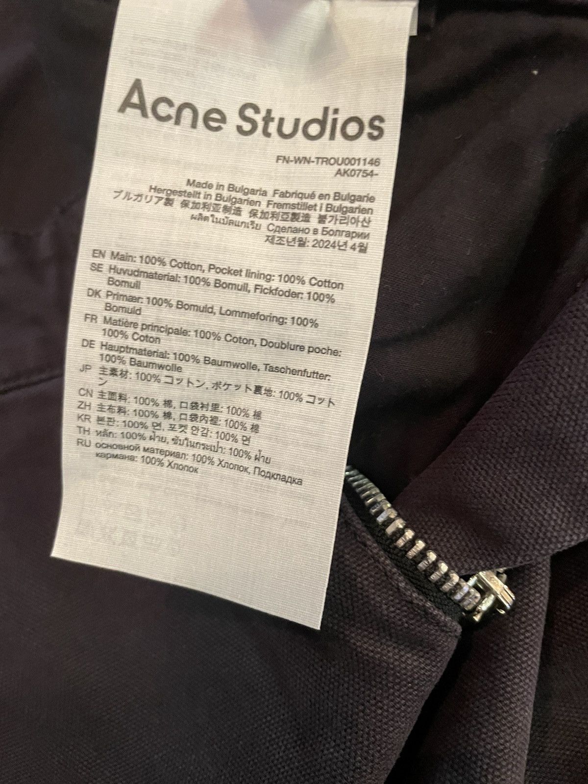 Acne Studios new AW24/25 Size 24" / US 00 / IT 34 - 7 Thumbnail