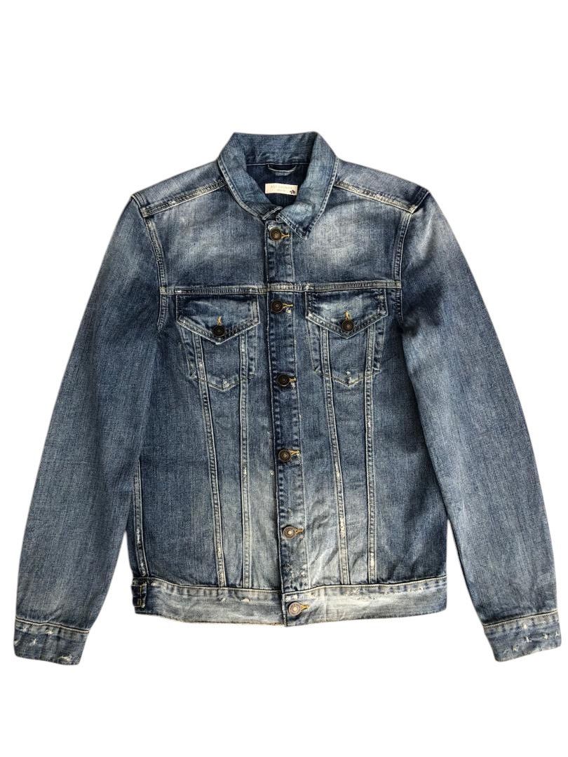 NWT ALLSAINTS Grafton buy Denim Jacket