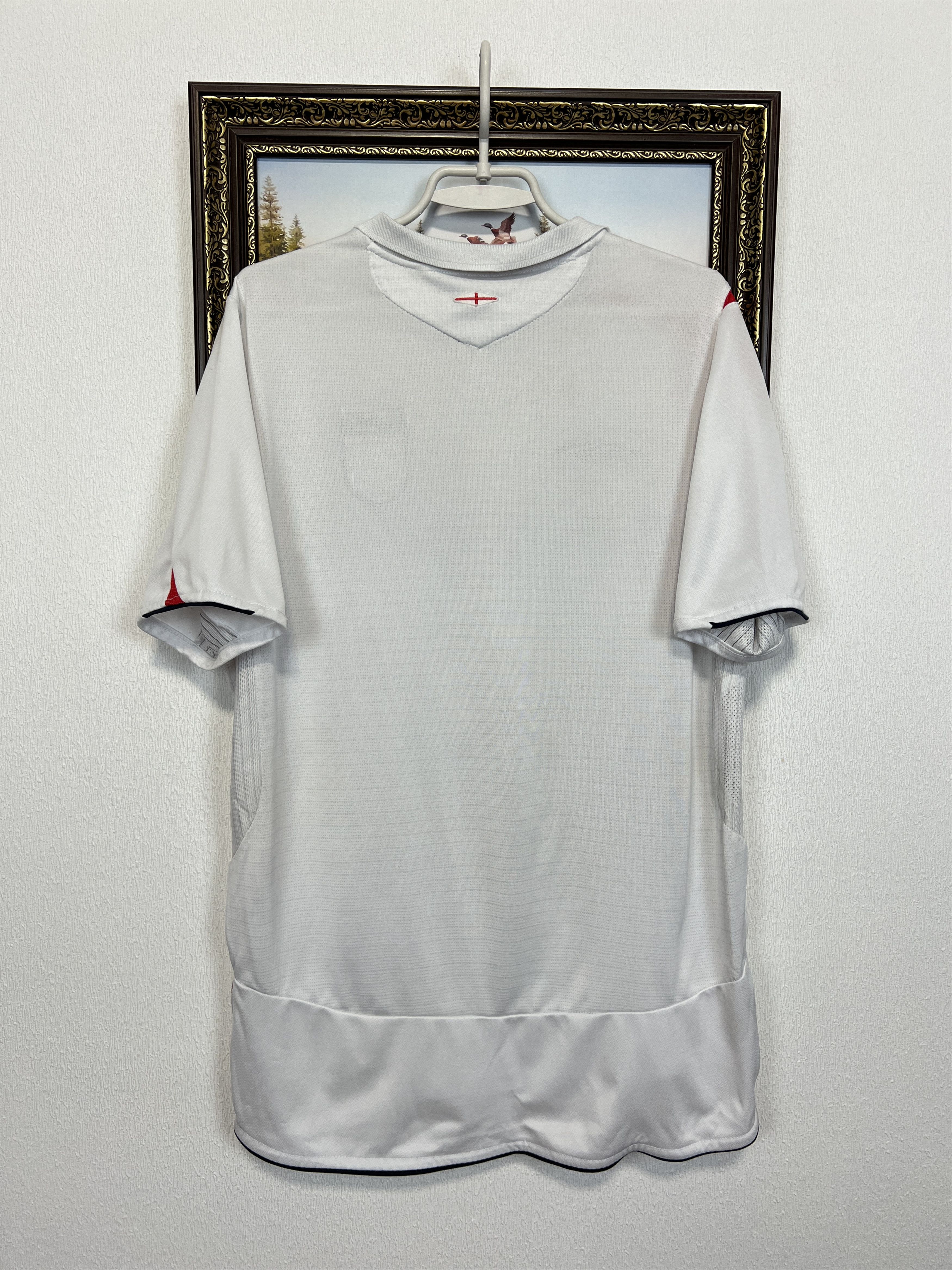 Umbro England Home football shirt Soccer Umbro Jersey Trikot Rare Size US L / EU 52-54 / 3 - 10 Thumbnail