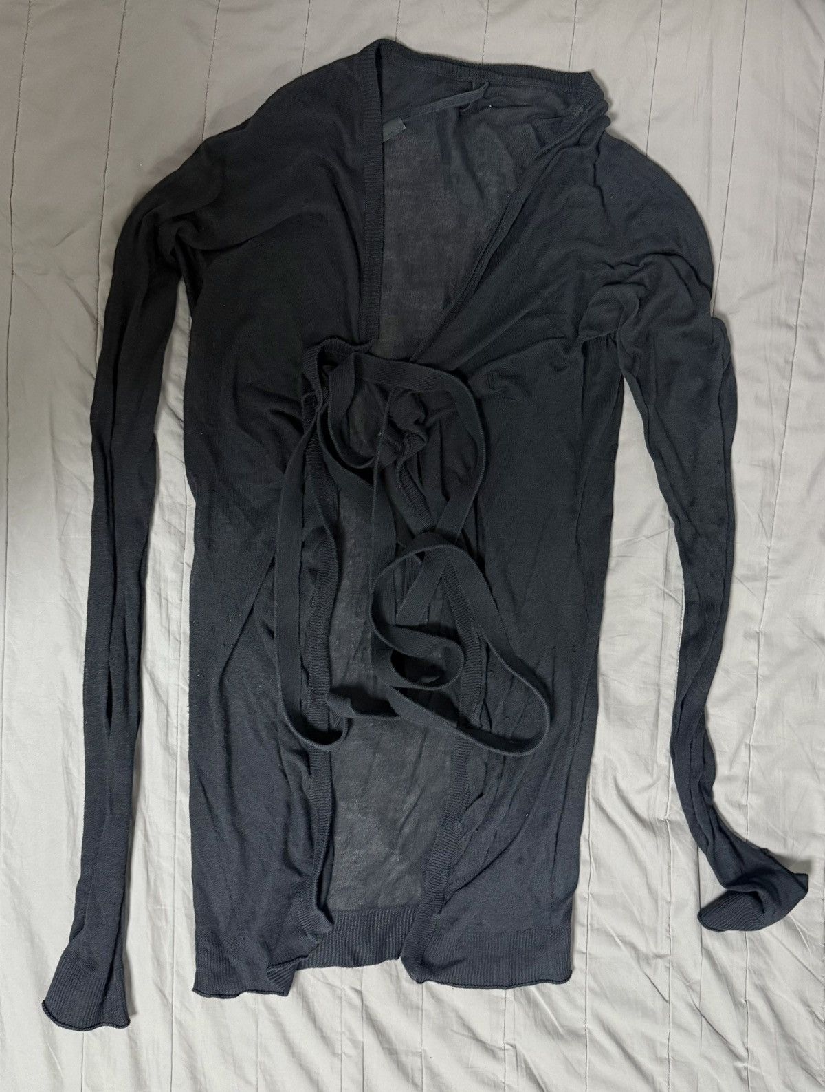 Boris Bidjan Saberi aw10-11 strap cardigan Size US M / EU 48-50 / 2 - 3 Thumbnail