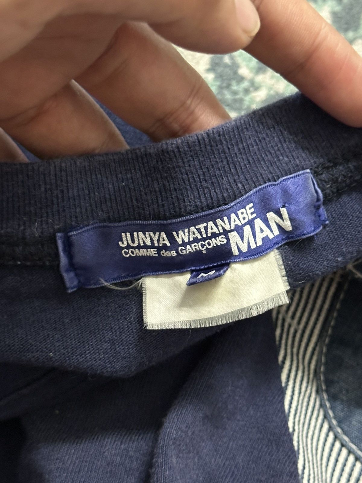 SS12 Comme des Garçons x Junya Watanabe Denim Patchwork