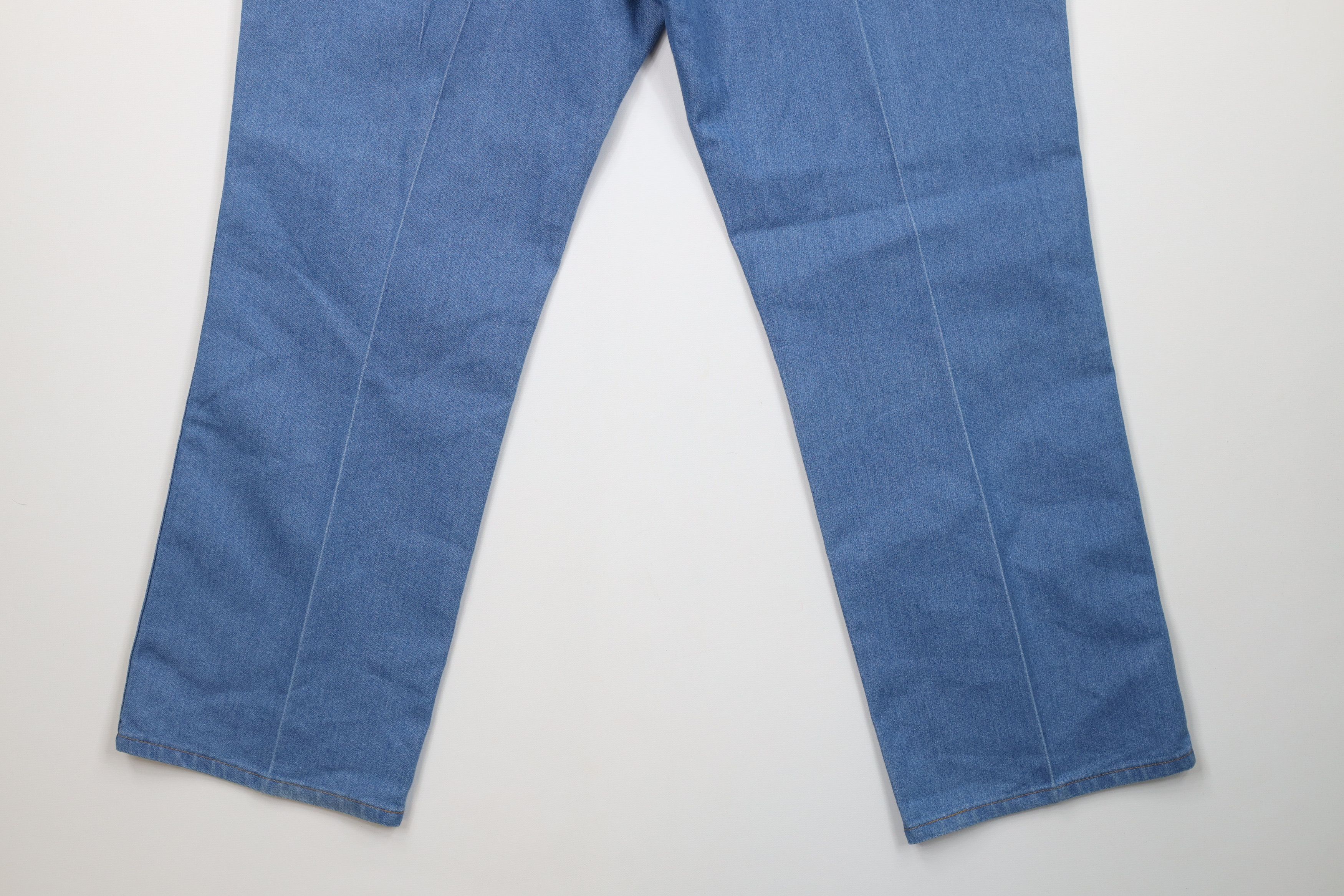 Wrangler Vintage 90s Y2K Wrangler Wide Leg Western Denim Jeans Blue Size US 40 / EU 56 - 12 Thumbnail