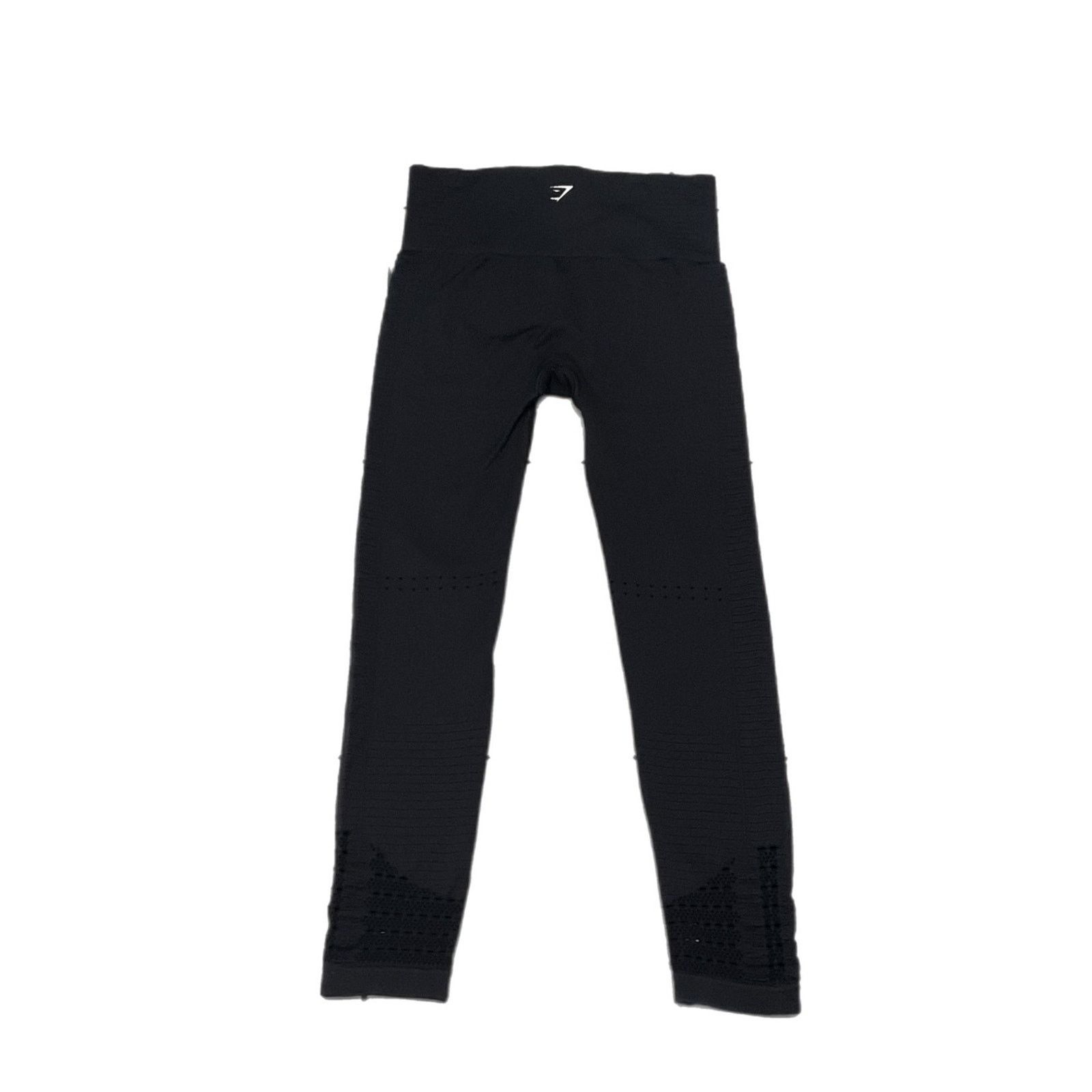 Gymshark Gymshark Black Seamless Compression Leggings Size 26" / US 2 / IT 38 - 2 Thumbnail