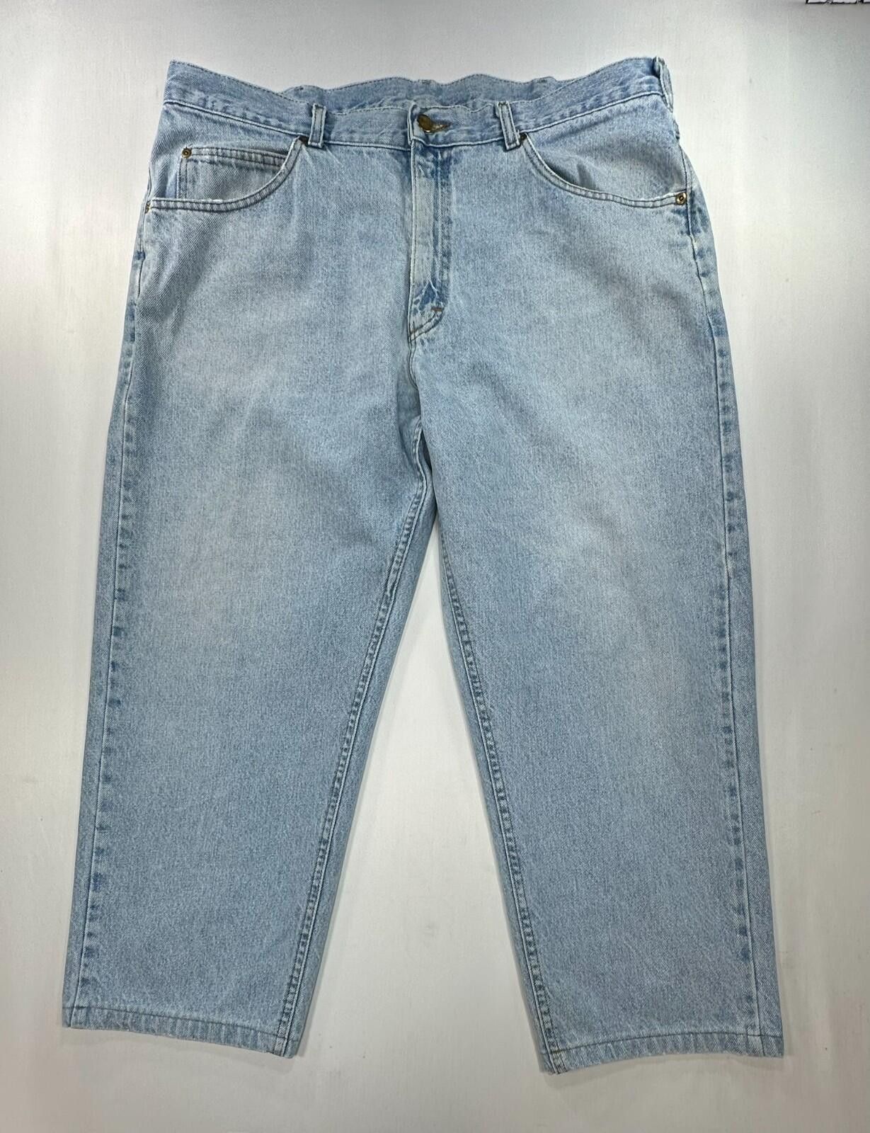 L.L. Bean LL Bean Straight Leg 5-Pocket Denim Jeans Blue Mens 40/28 Size US 40 / EU 56 - 1 Thumbnail