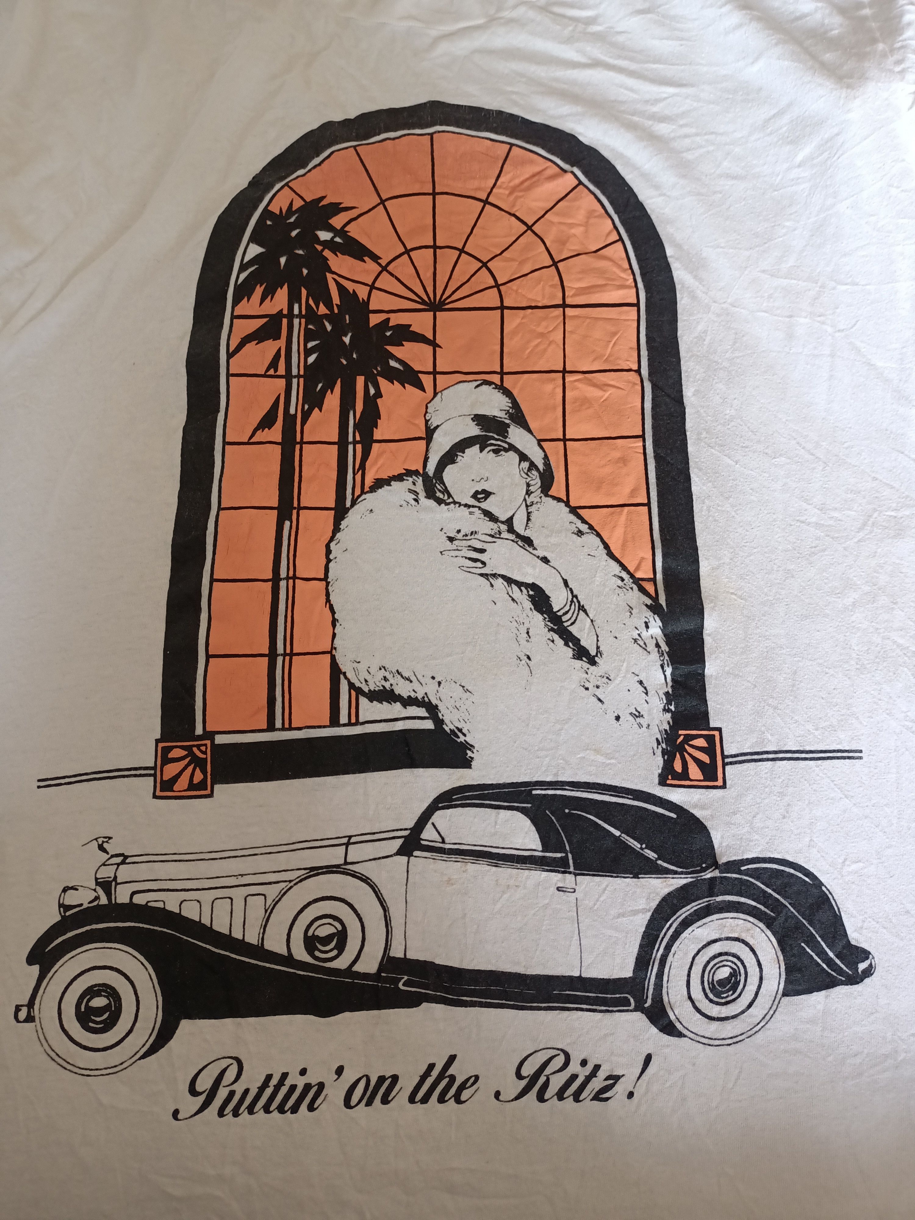 Band Tees Vintage Rare Puttin on the Ritz by Irving Berlin Size US XL / EU 56 / 4 - 6 Thumbnail