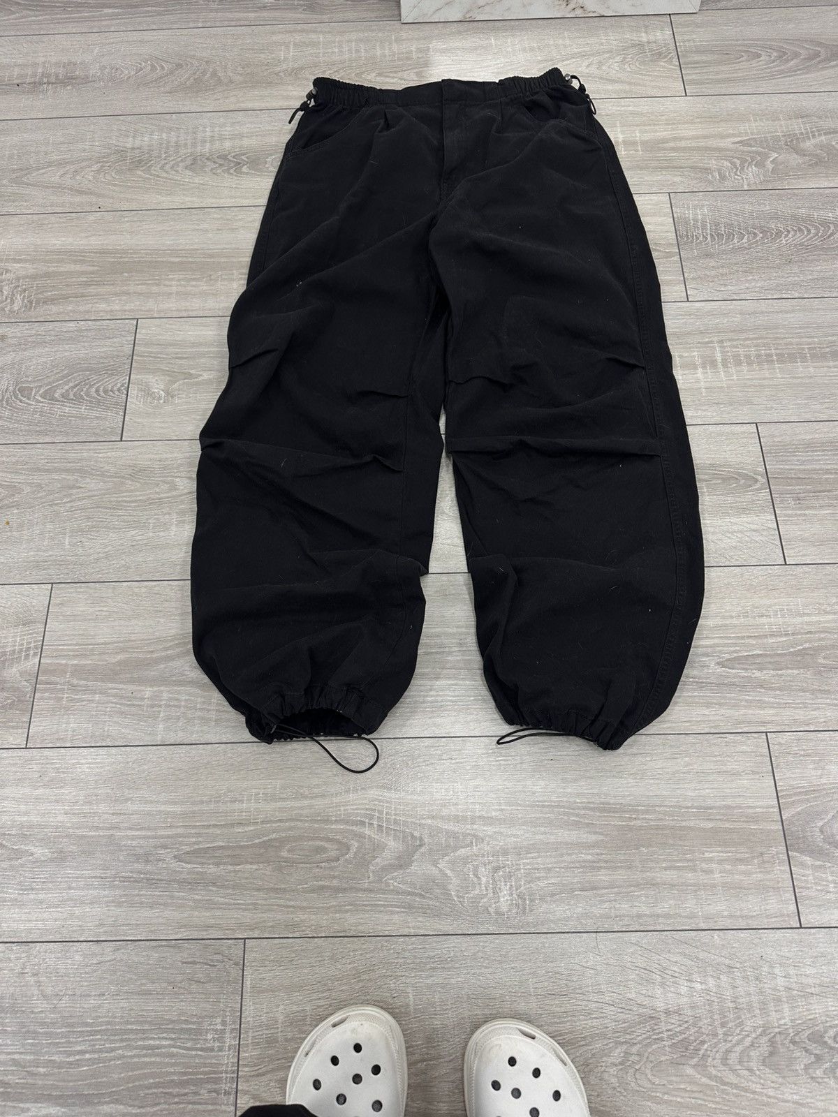 Japanese Brand Baggy Maharishi Style Parachute Pants Size US 32 / EU 48 - 2 Thumbnail