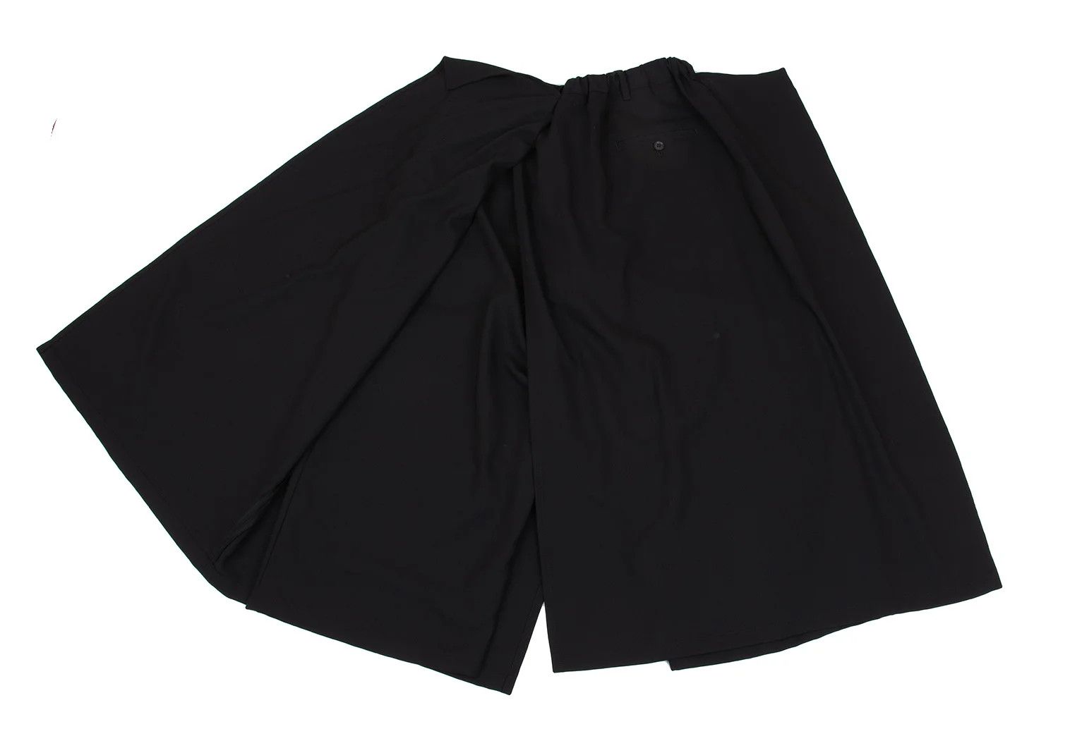 Yohji Yamamoto Yohji Yamamoto Wool Flap Pocket Wrap Pants Black Size US 30 / EU 46 - 15 Thumbnail