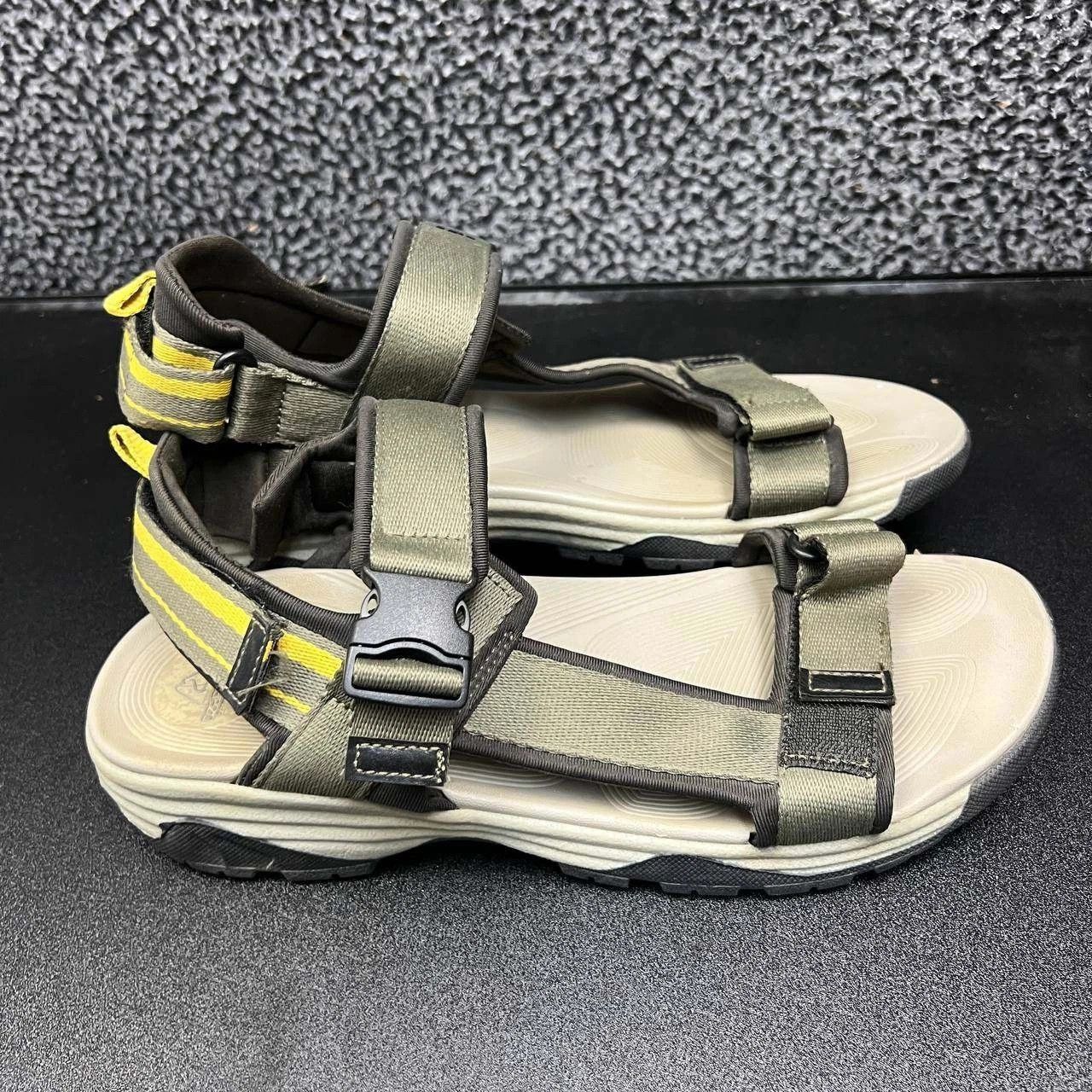 Other Ozark Trail Sandals 13 Olive Textile Round Toe Hook Loop Size US 13 / EU 46 - 3 Thumbnail