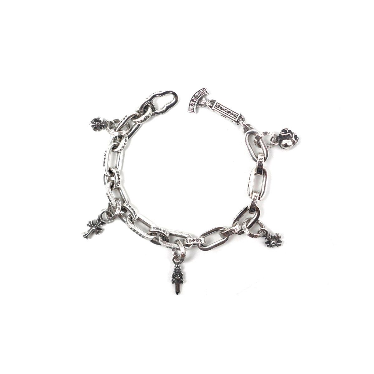 Chrome Hearts Chrome Hearts Multi Element Drop Paperchain Bracelet Size ONE SIZE - 1 Thumbnail