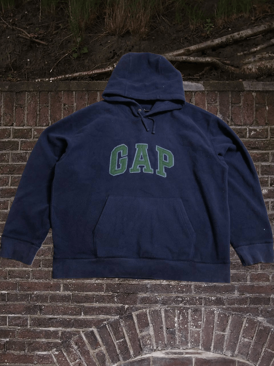 Gap GAP Y2K BIG LOGO BAGGY FADED HOODIE Size US XL / EU 56 / 4 - 1 Thumbnail