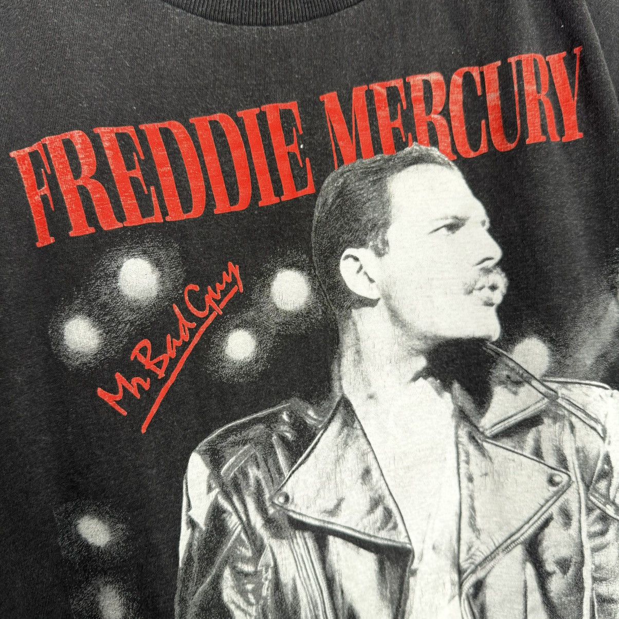 Band Tees Vintage 80s/90s Freddie Mercury Mr Bad Guy Queen Band Tee Size US L / EU 52-54 / 3 - 4 Thumbnail