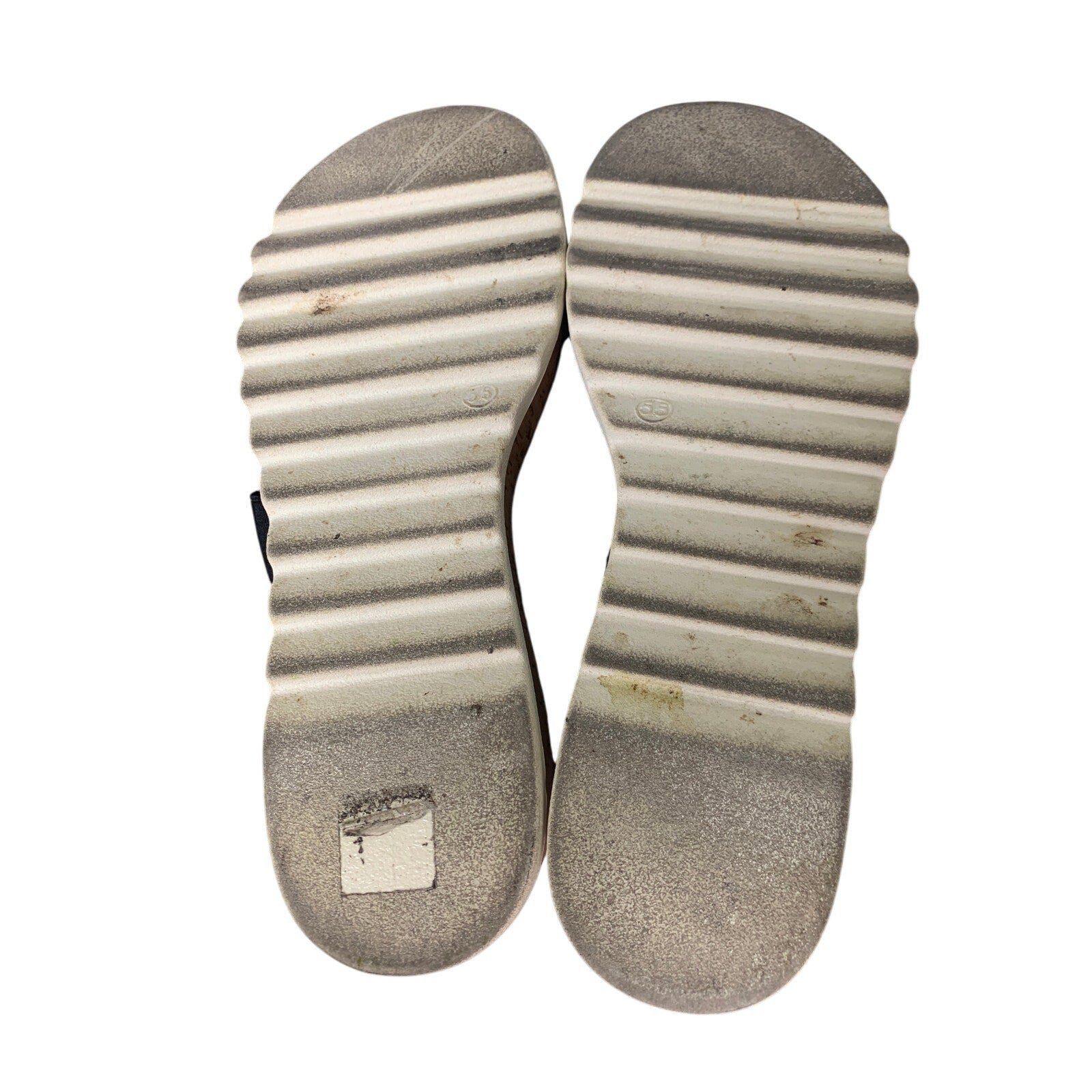 Other Dream Pairs Womens Size 5.5 Black Elastic Strap 2.5" Platfor Size US 5.5 / IT 35.5 - 6 Thumbnail
