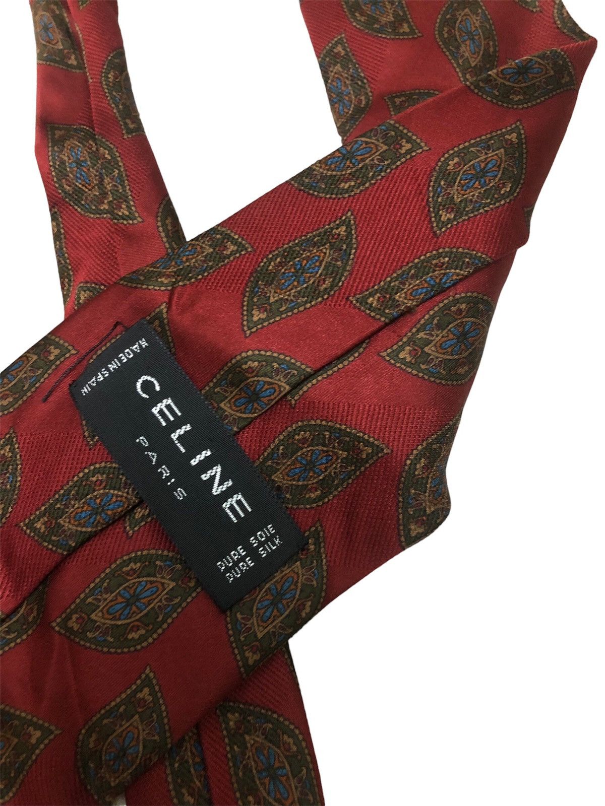 Celine × Vintage Necktie celine made in spain Size ONE SIZE - 3 Thumbnail