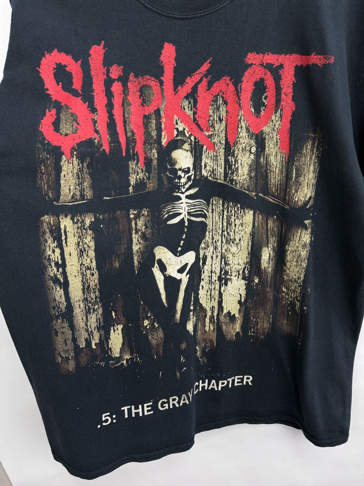 Slipknot 🇺🇸💀 Slipknot .5: The Gray Chapter Band T-Shirt Nu Metal Heavy Size US L / EU 52-54 / 3 - 5 Thumbnail