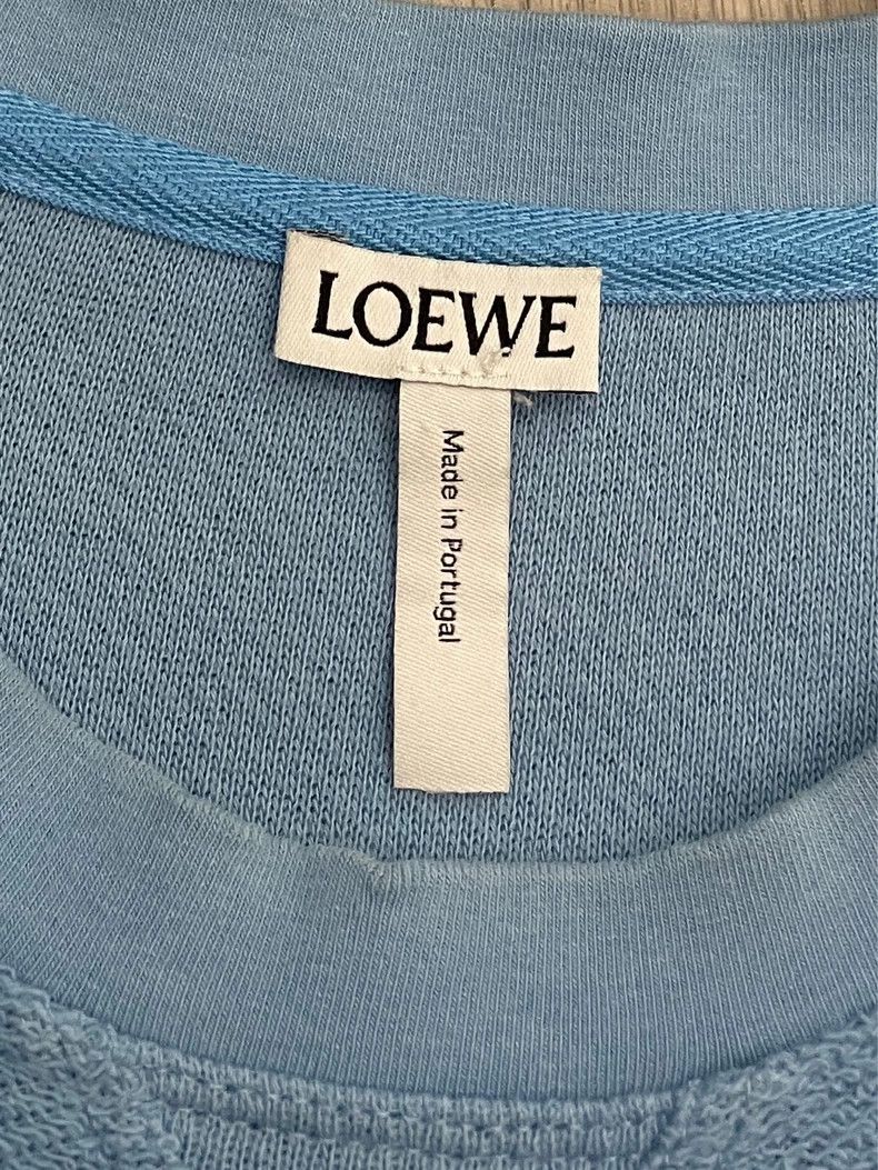 Loewe LOEWE Sky blue embroidered Logo pullover Size M / US 6-8 / IT 42-44 - 5 Thumbnail