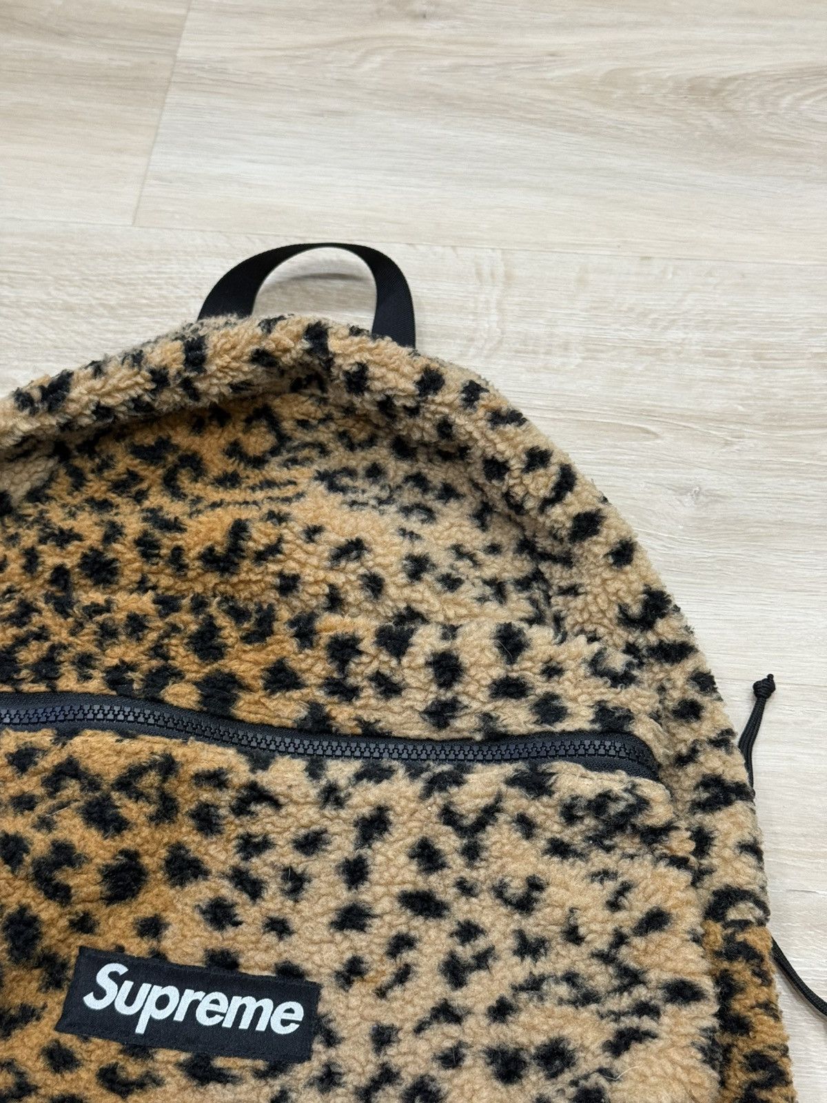 Supreme Supreme Leopard Fleece Backpack Size ONE SIZE - 5 Thumbnail
