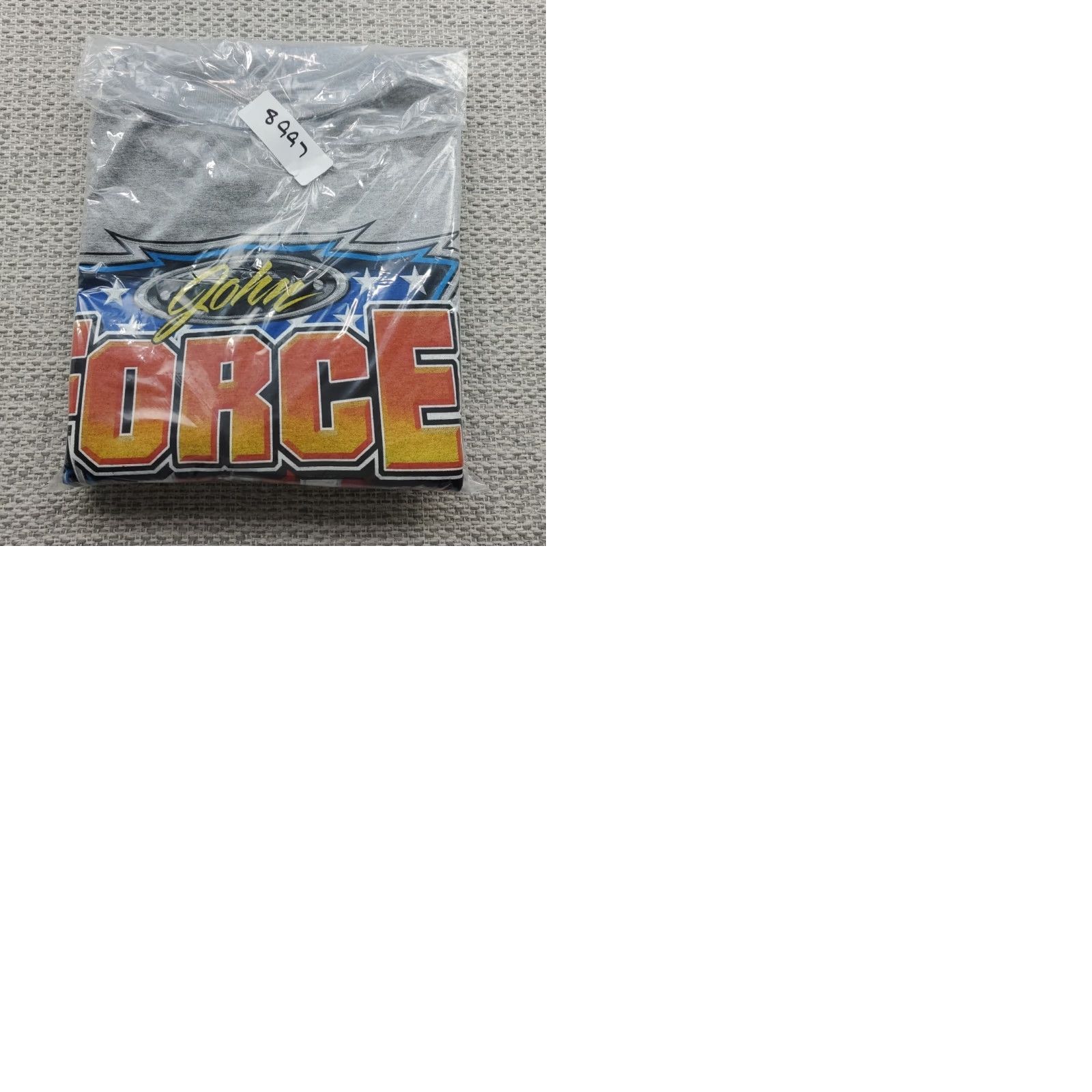 Anvil VINTAGE John Force T-Shirt Mens 2X Signed Autographed Gray NHRA Racing 2006 Never Worn Size US XXL / EU 58 / 5 - 9 Thumbnail