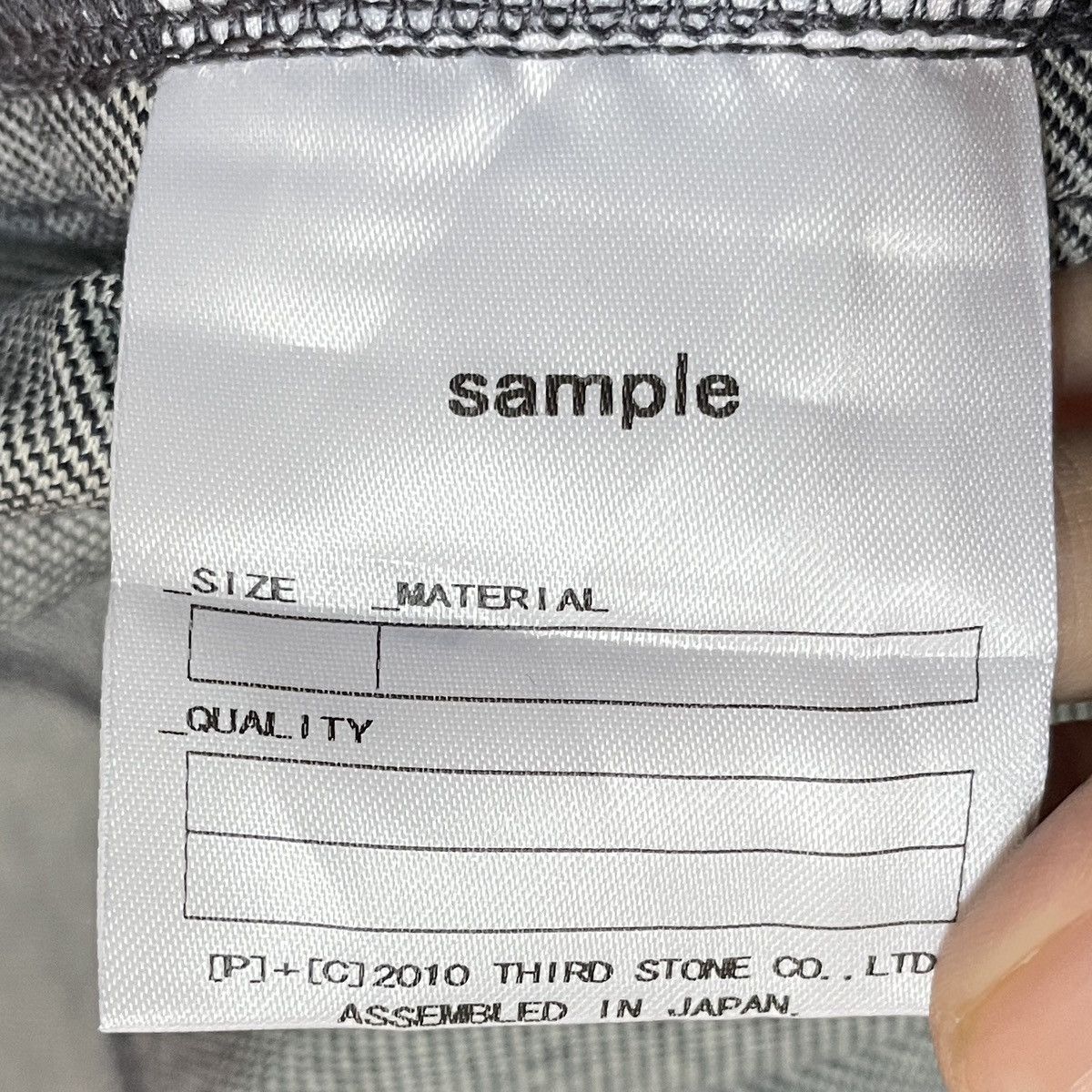 Julius F/W 2010 Julius 7 goth_ik; Denim Overshirt Jacket Sample Size US L / EU 52-54 / 3 - 10 Thumbnail