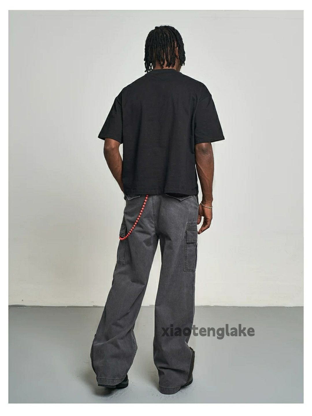 Designer × Japanese Brand × Vintage washed faded cleanfit yuppie loose baggy cargo pants Size US 32 / EU 48 - 4 Thumbnail