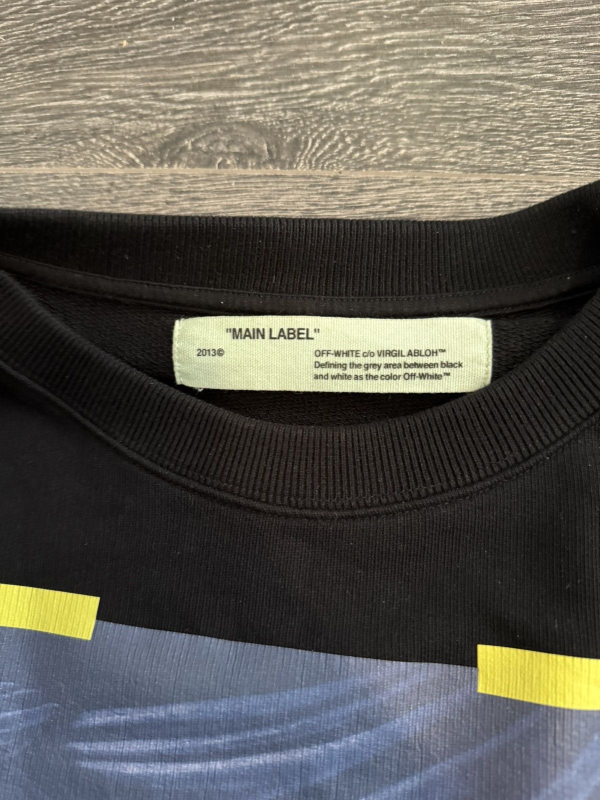 Off-White Off White Caravaggio Diagonal Sweatershirt Size US M / EU 48-50 / 2 - 5 Thumbnail