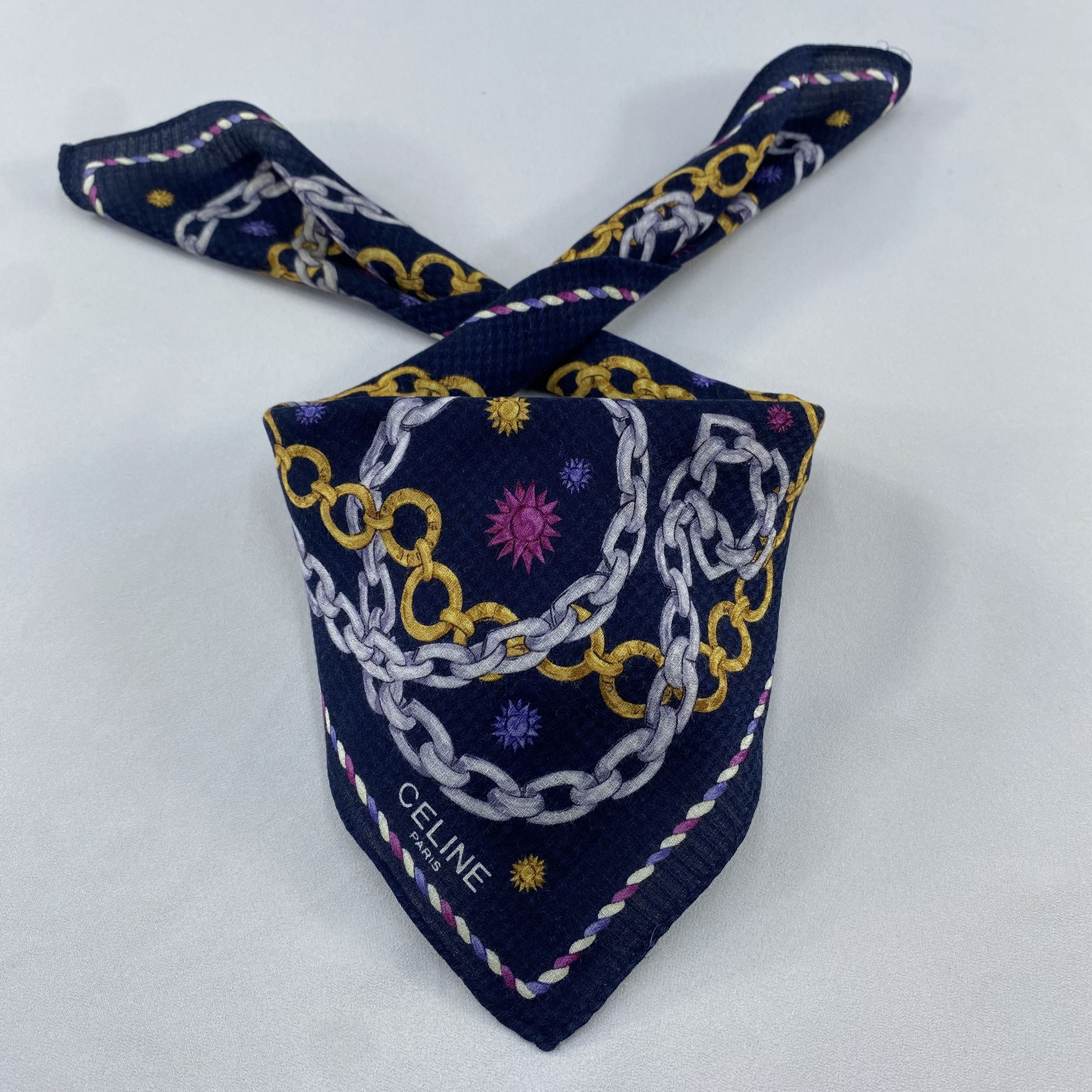 Celine Celine Handkerchief / Bandana / Neckerchief C873 Size ONE SIZE - 2 Thumbnail