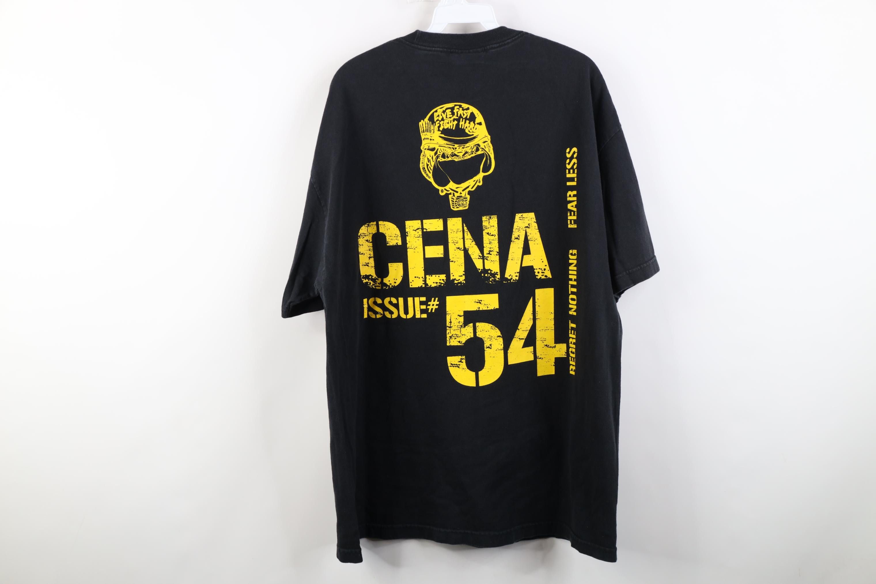 Vintage Vintage Y2K 2002 WWE Wrestling John Cena Issue 54 T-Shirt Size US XL / EU 56 / 4 - 13 Thumbnail