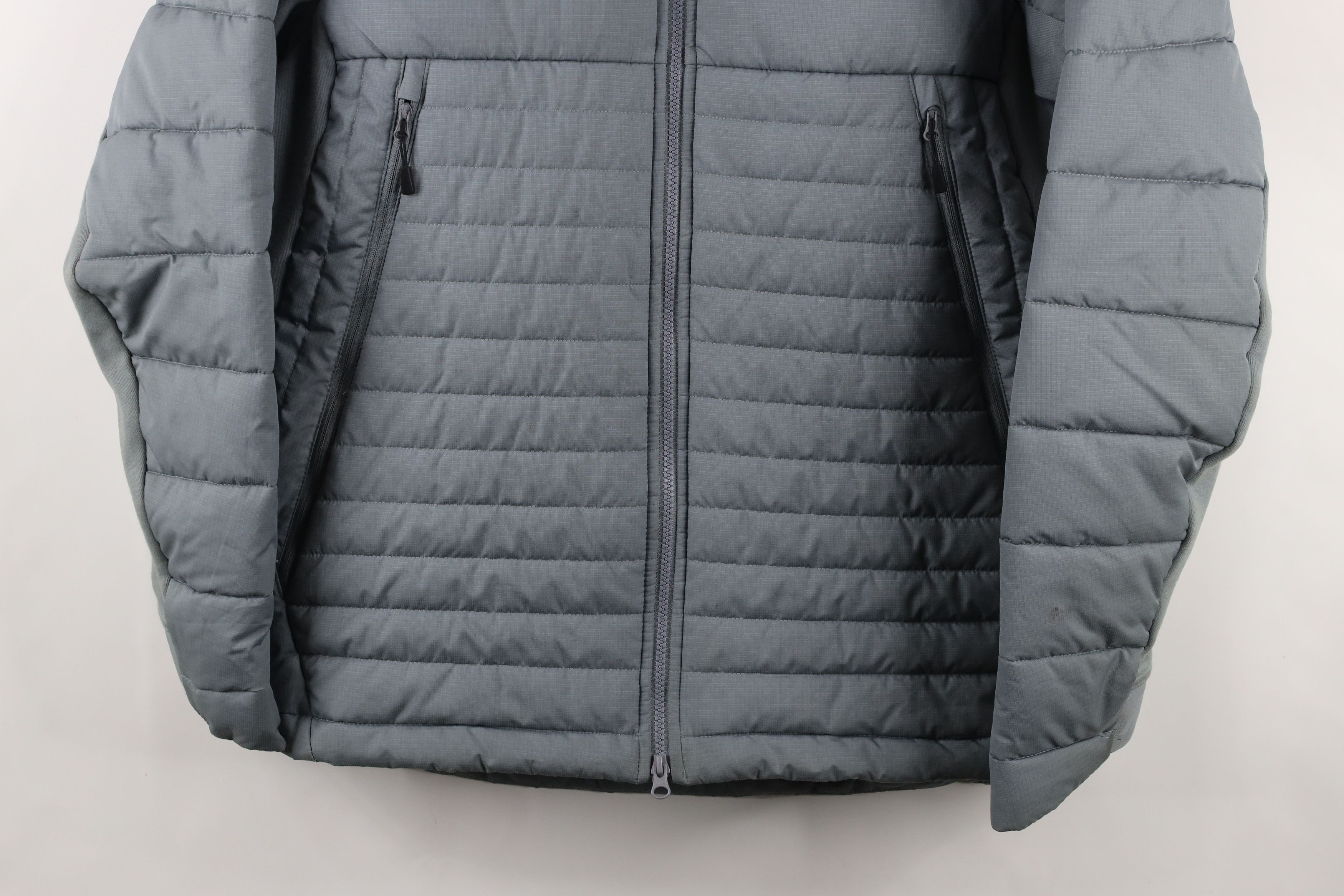 Nike × Vintage Nike Sportswear Swoosh Hooded Winter Puffer Parka Jacket Size US L / EU 52-54 / 3 - 3 Thumbnail
