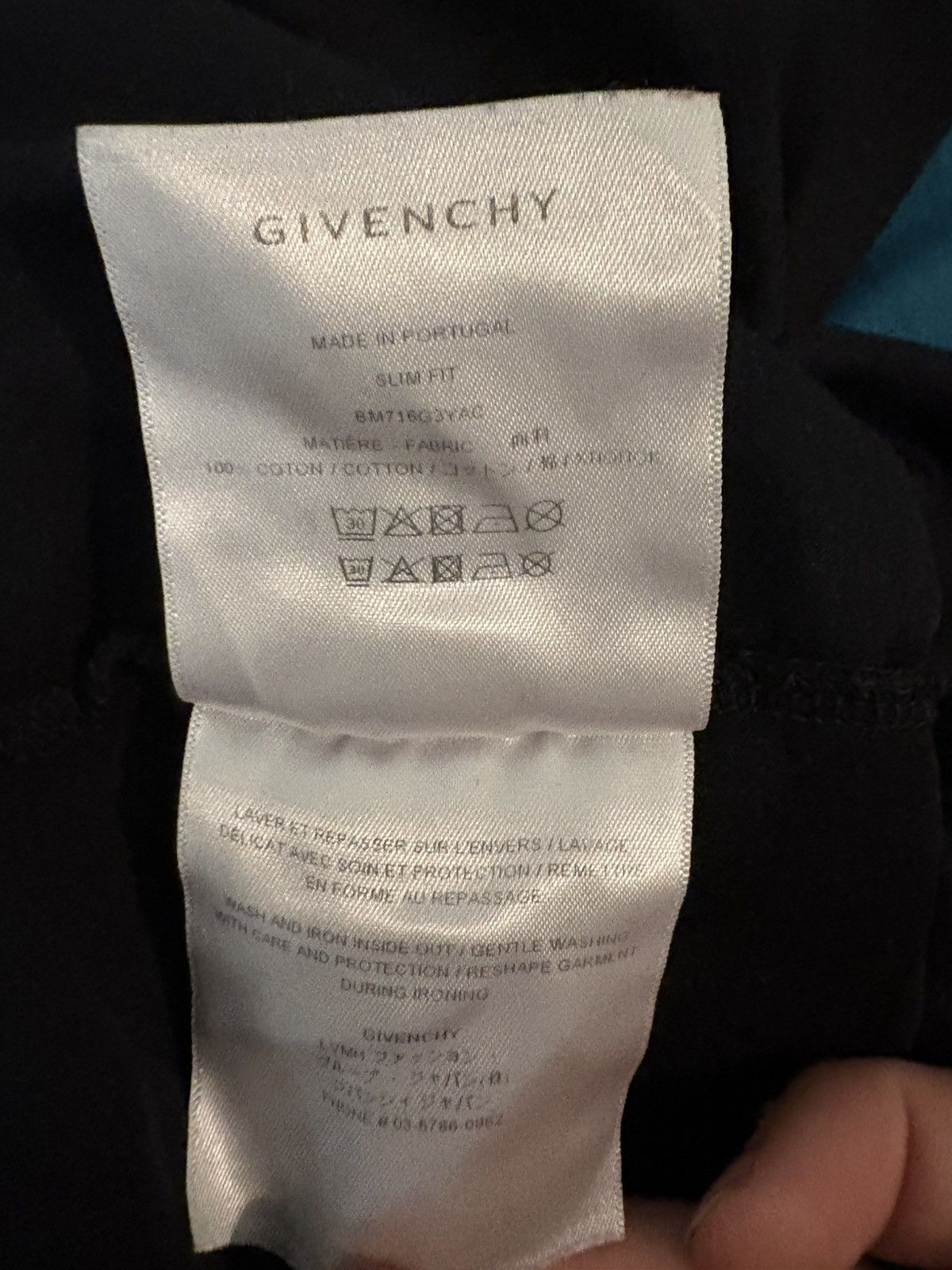 Givenchy Givenchy Classic Printed Logo Tee Size US M / EU 48-50 / 2 - 4 Thumbnail