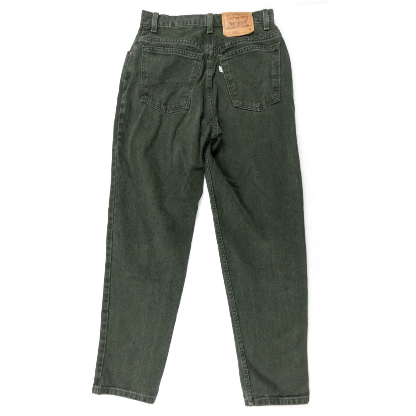 Levi's VINTAGE Levi's Jeans Womens 10 Green 90s Relaxed Fit Tapered Denim Pants Size 32" / US 10 / IT 46 - 7 Thumbnail