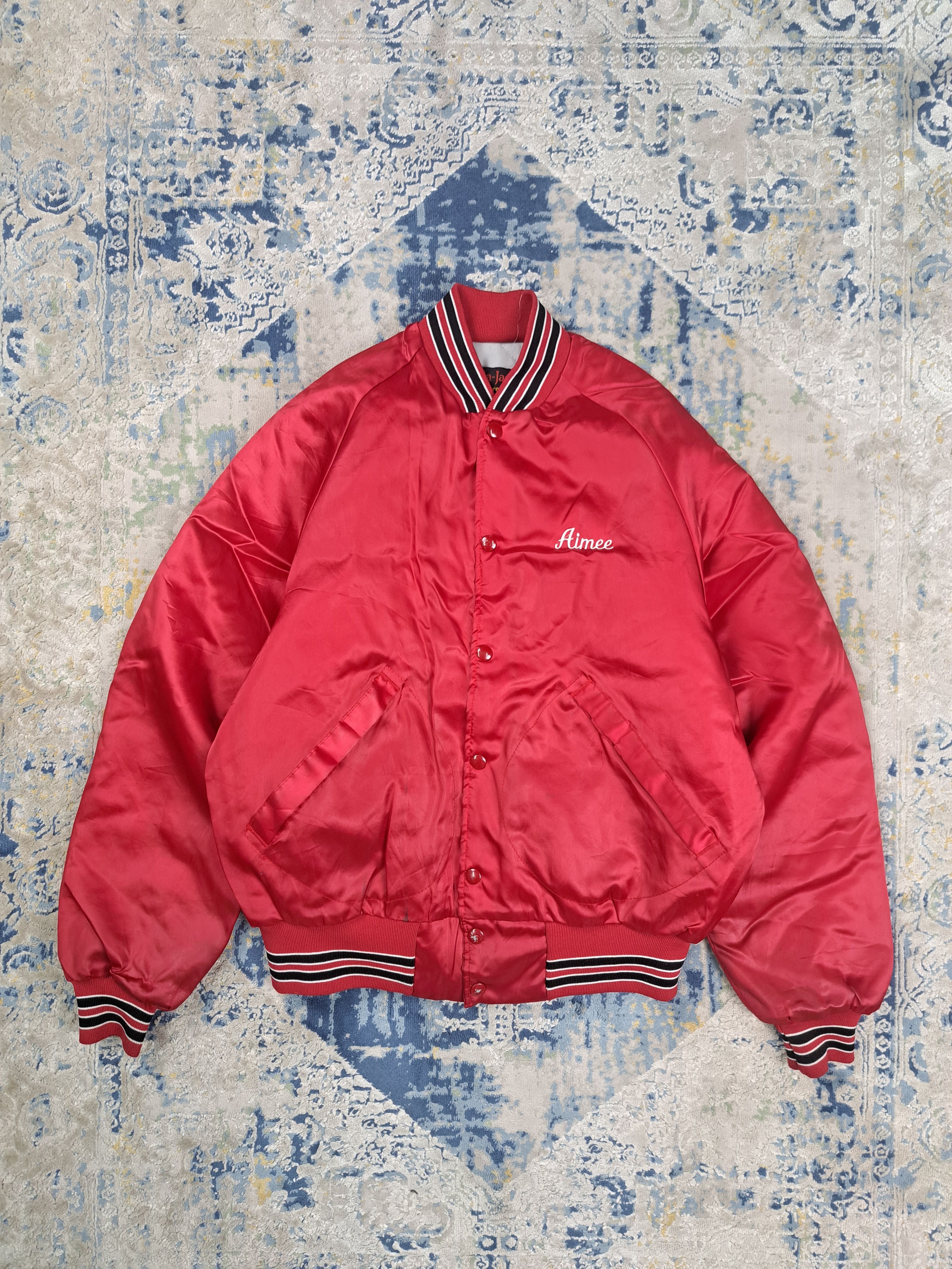 Vintage Vintage 90s St. Joseph Christian School Varsity Jacket Size US L / EU 52-54 / 3 - 3 Thumbnail