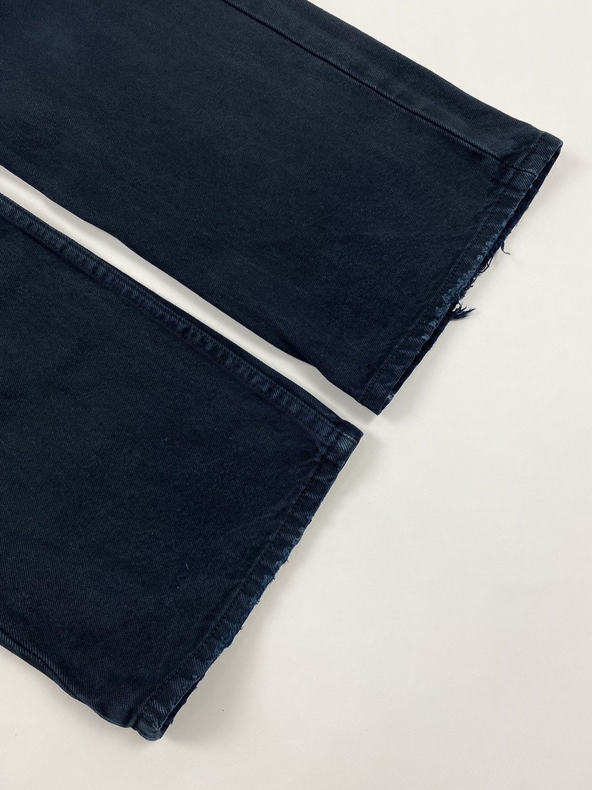 Levi's 2000’s Vintage Levi’s 501 Black Denim Jeans 33X30 Size US 33 - 9 Thumbnail