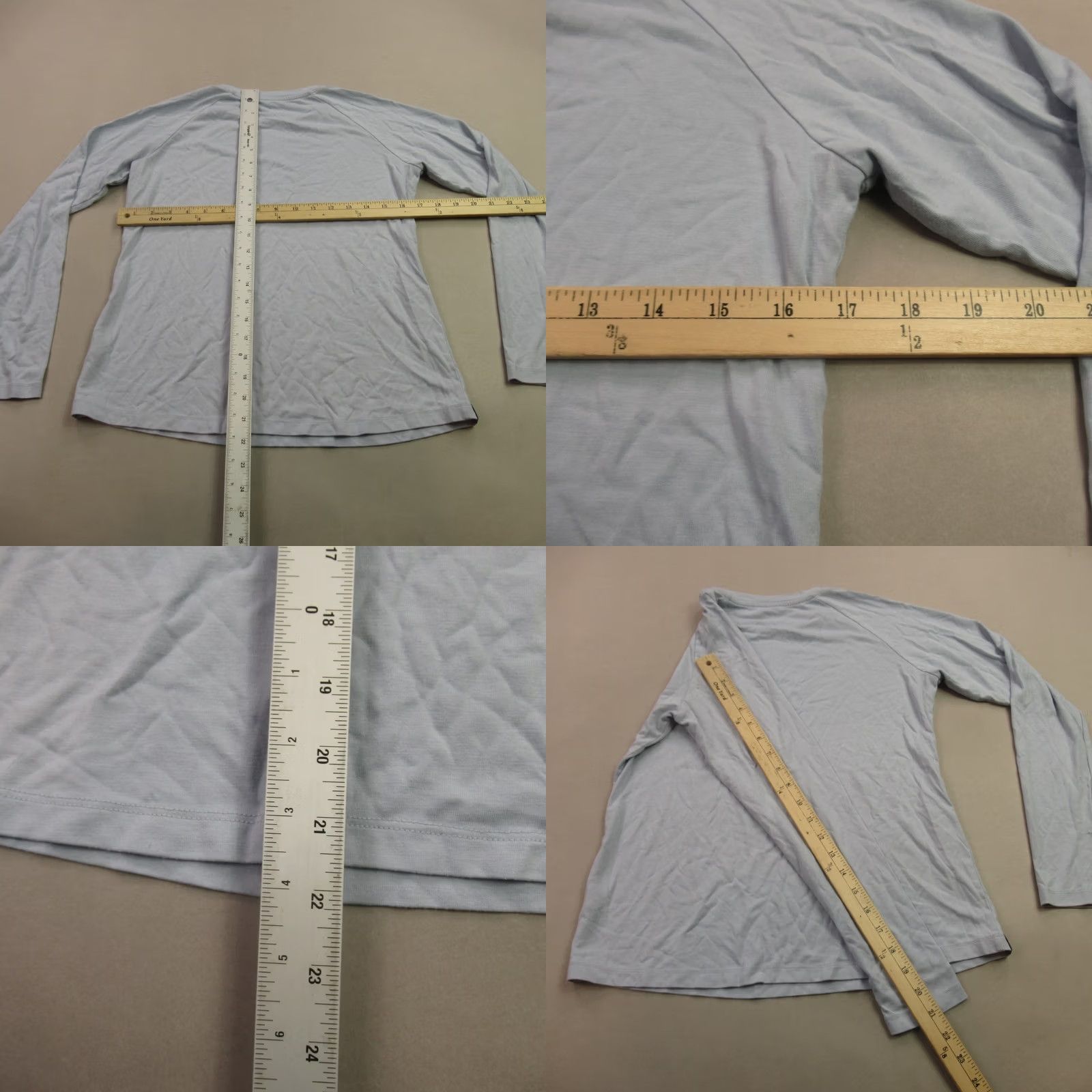 Vintage Free Fly Shirt Womens Small Long Sleeve Crew Neck Blue Outdoors Casual Shirt Size S / US 4 / IT 40 - 8 Thumbnail