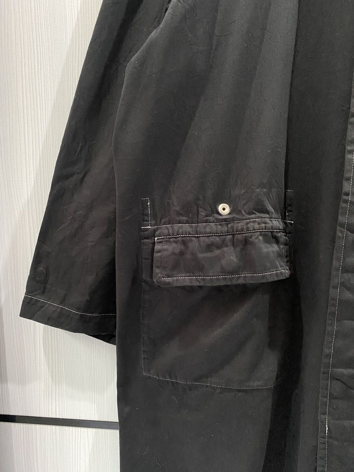 Comme des Garcons Vintage Comme des Garcons Oversized Coated Coat Long Jacket Size US M / EU 48-50 / 2 - 5 Thumbnail