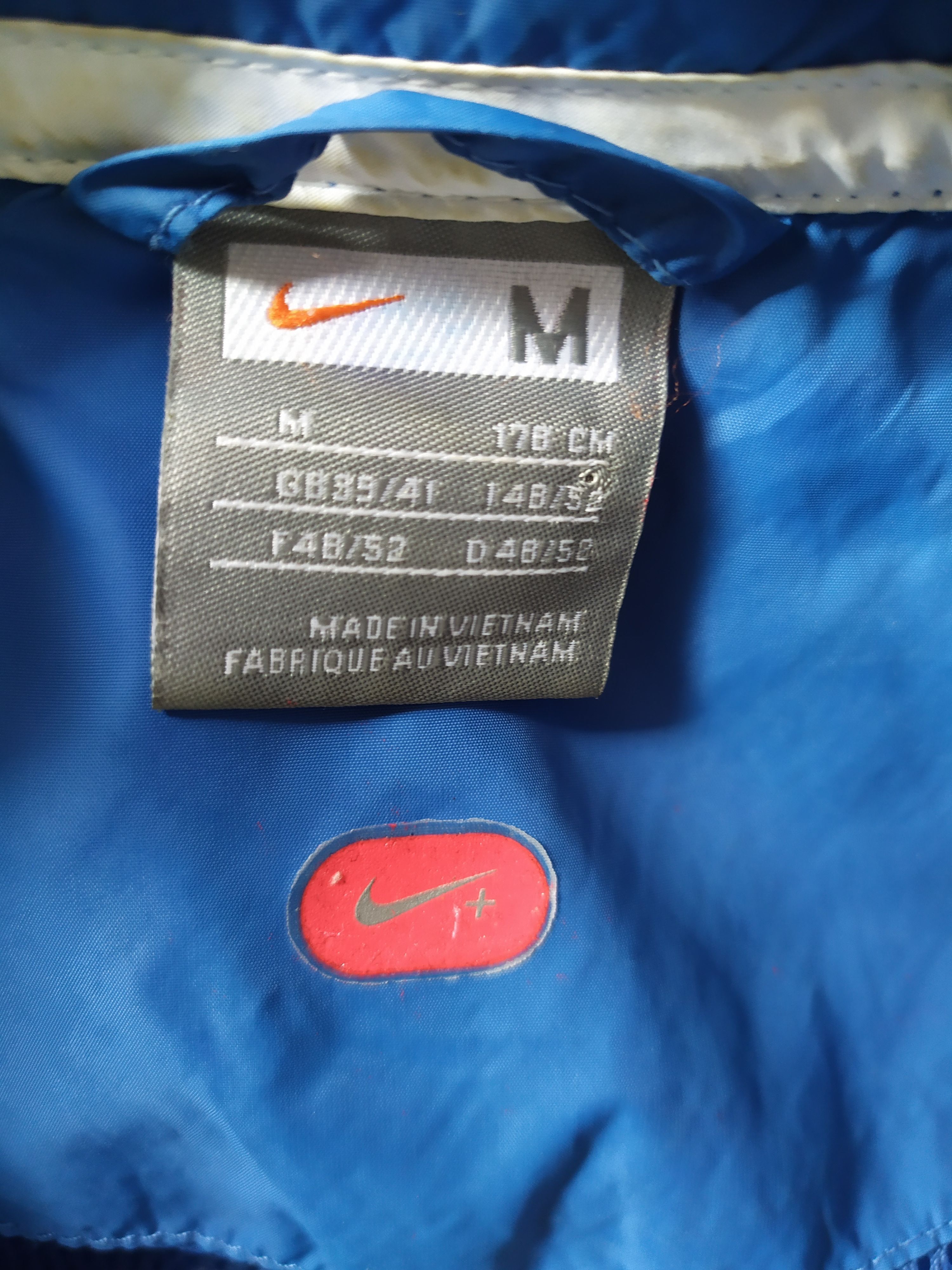 Nike Blue Vintage Nike M Windbreaker Jacket 2000s Y2K Size US M / EU 48-50 / 2 - 12 Thumbnail