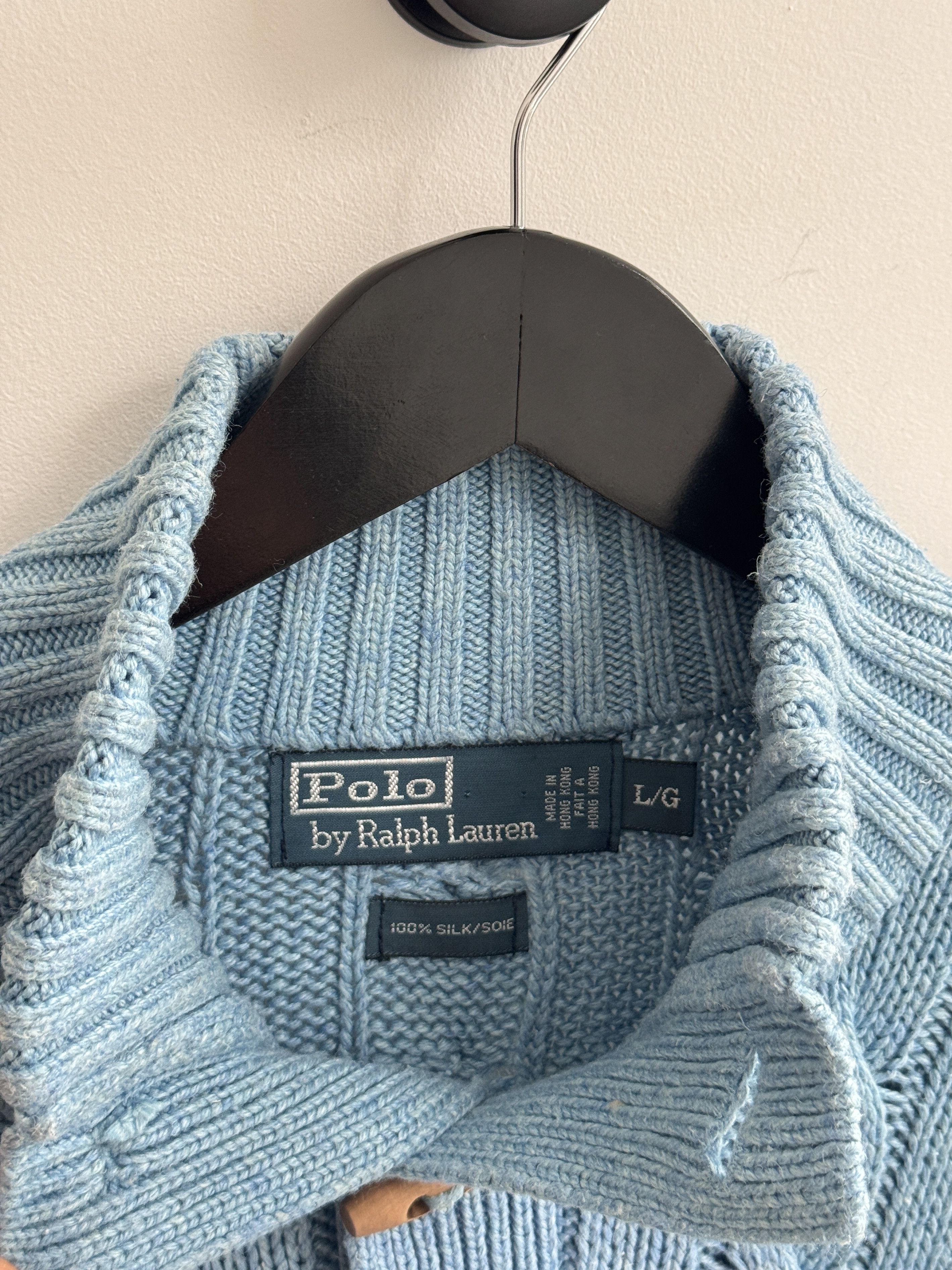 Polo Ralph Lauren Polo Ralph Lauren Henley Sweater Jumper Size US L / EU 52-54 / 3 - 5 Thumbnail